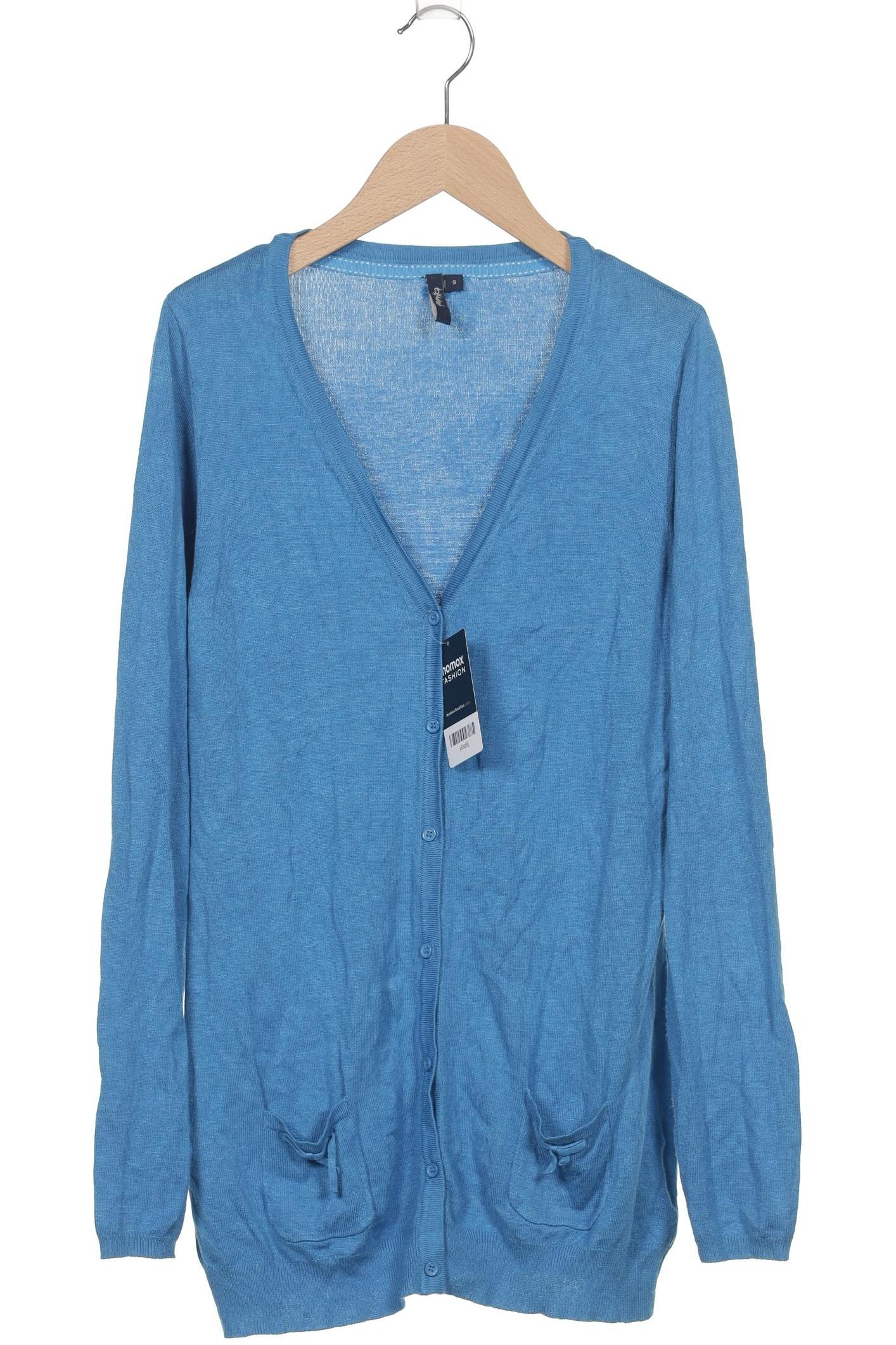 

Cassis & Paprika Damen Strickjacke, blau, Gr. 36
