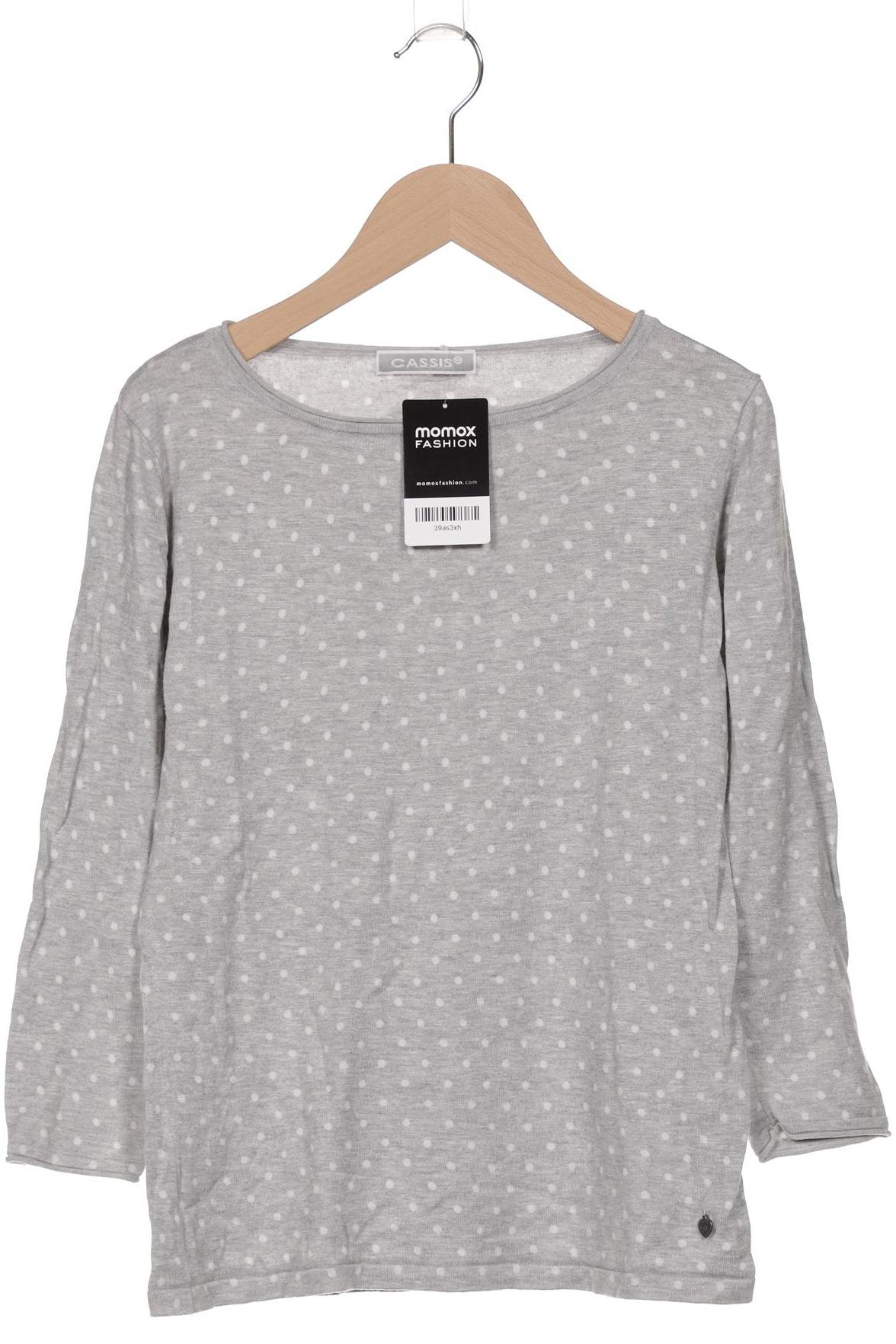 

Cassis & Paprika Damen Pullover, grau, Gr. 38