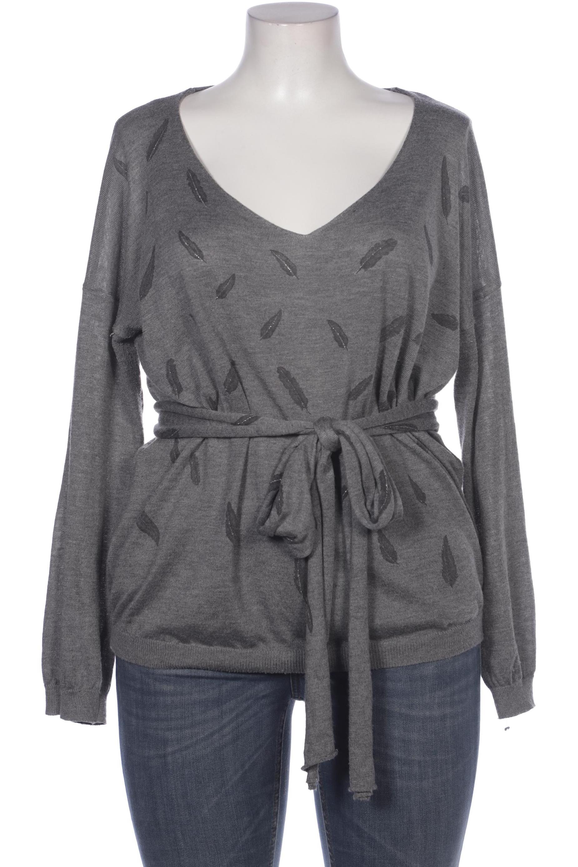 

Cassis & Paprika Damen Pullover, grau, Gr. 44