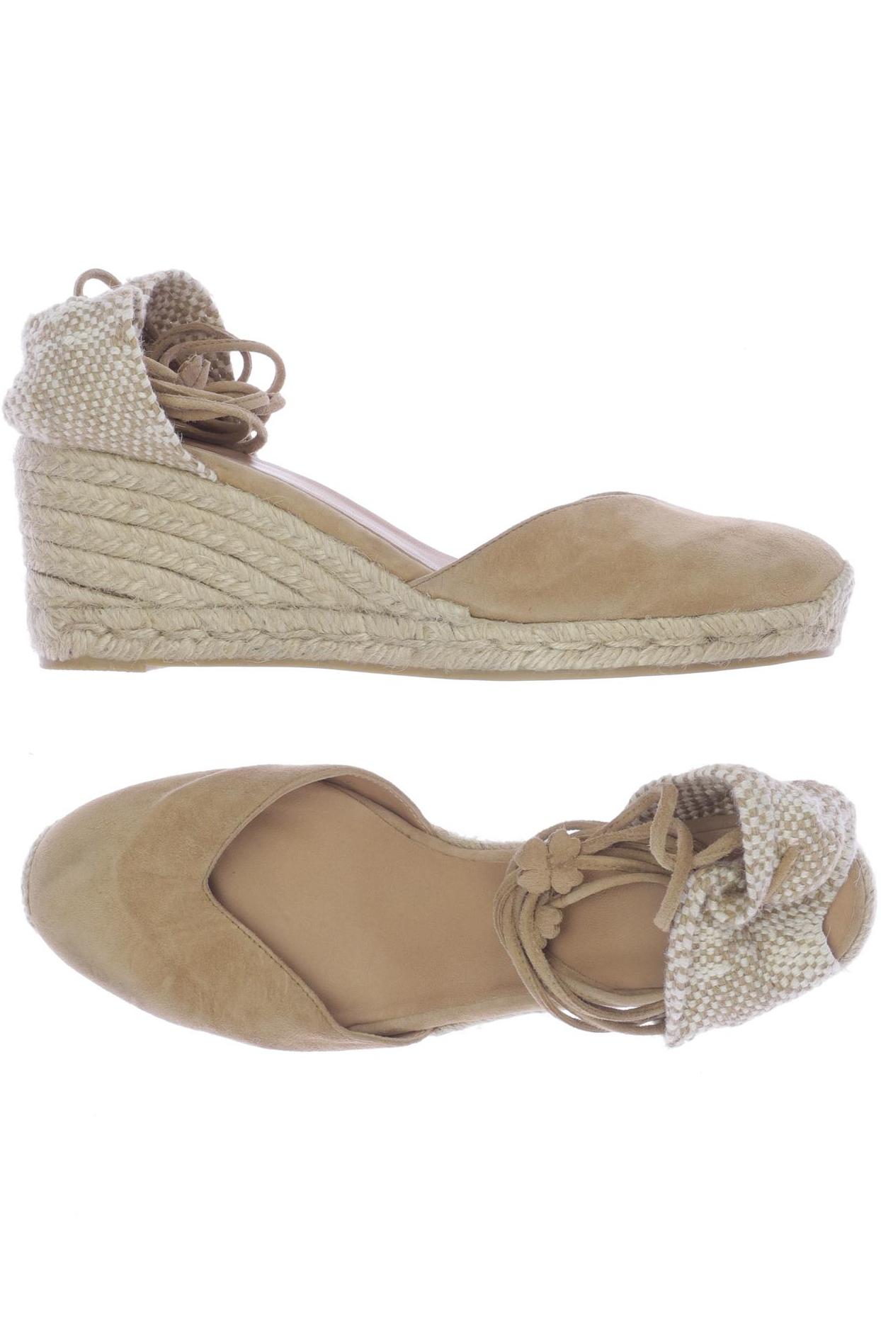 

Castañer Damen Sandale, beige, Gr. 38