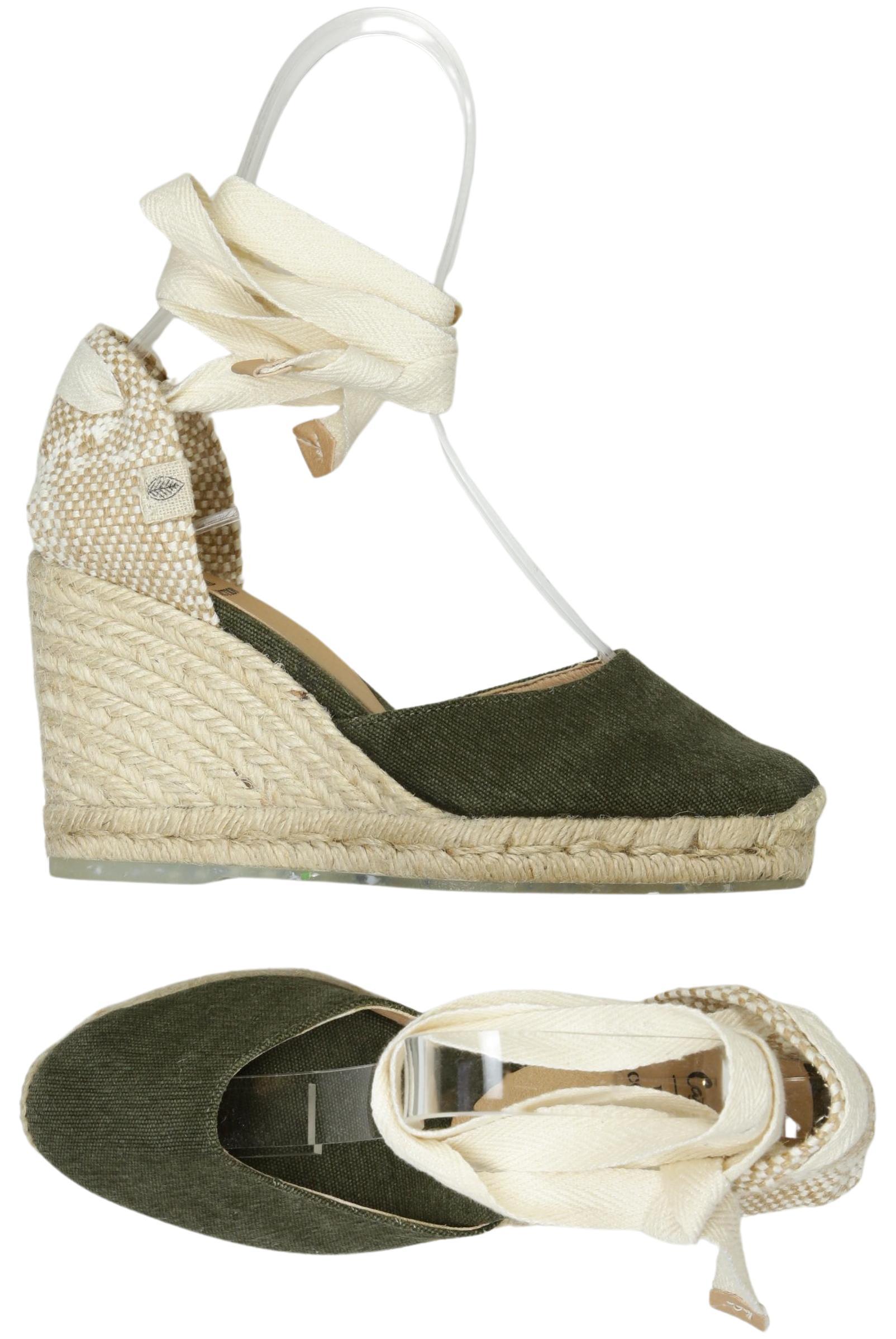 

Castañer Damen Halbschuh, grün, Gr. 36