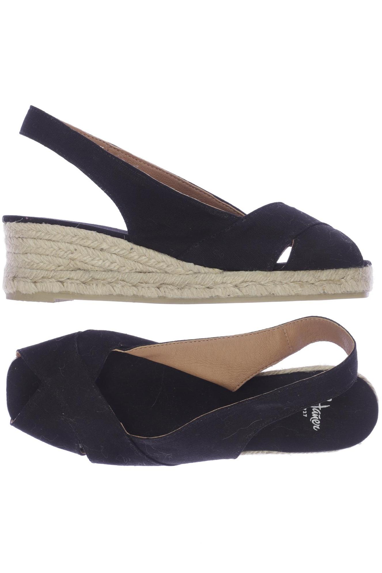 

Castañer Damen Sandale, schwarz, Gr. 37