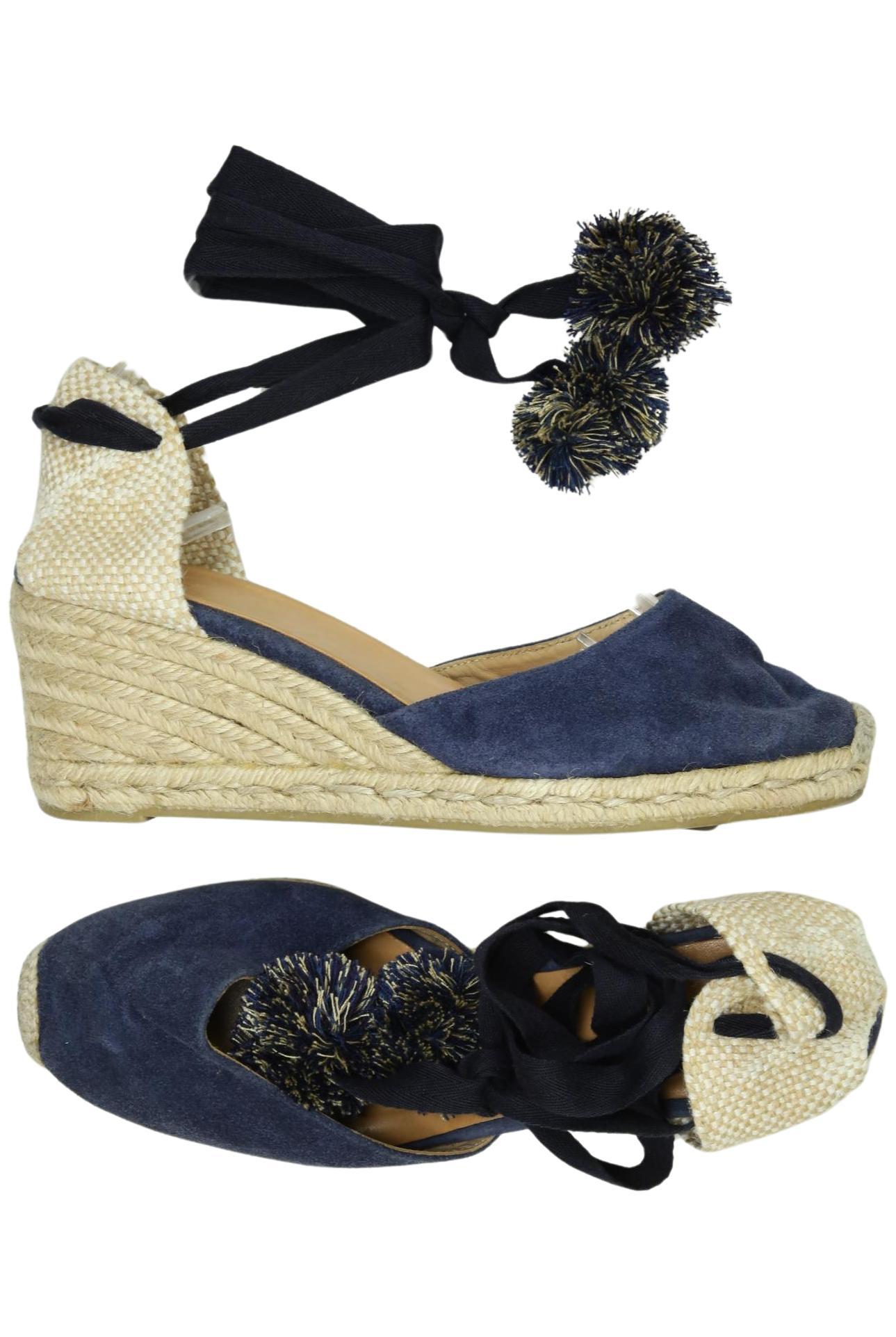 

Castañer Damen Sandale, blau, Gr. 39