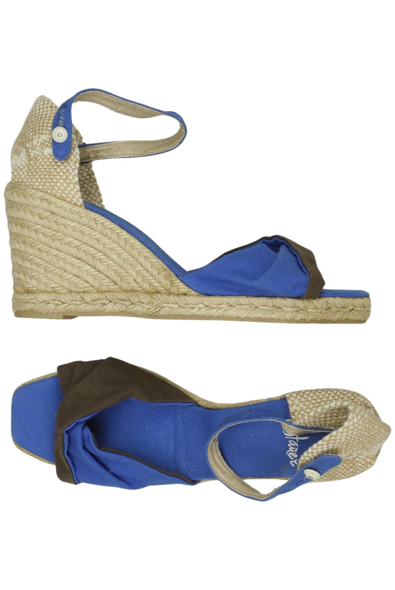 

Castañer Damen Sandale, blau, Gr. 40