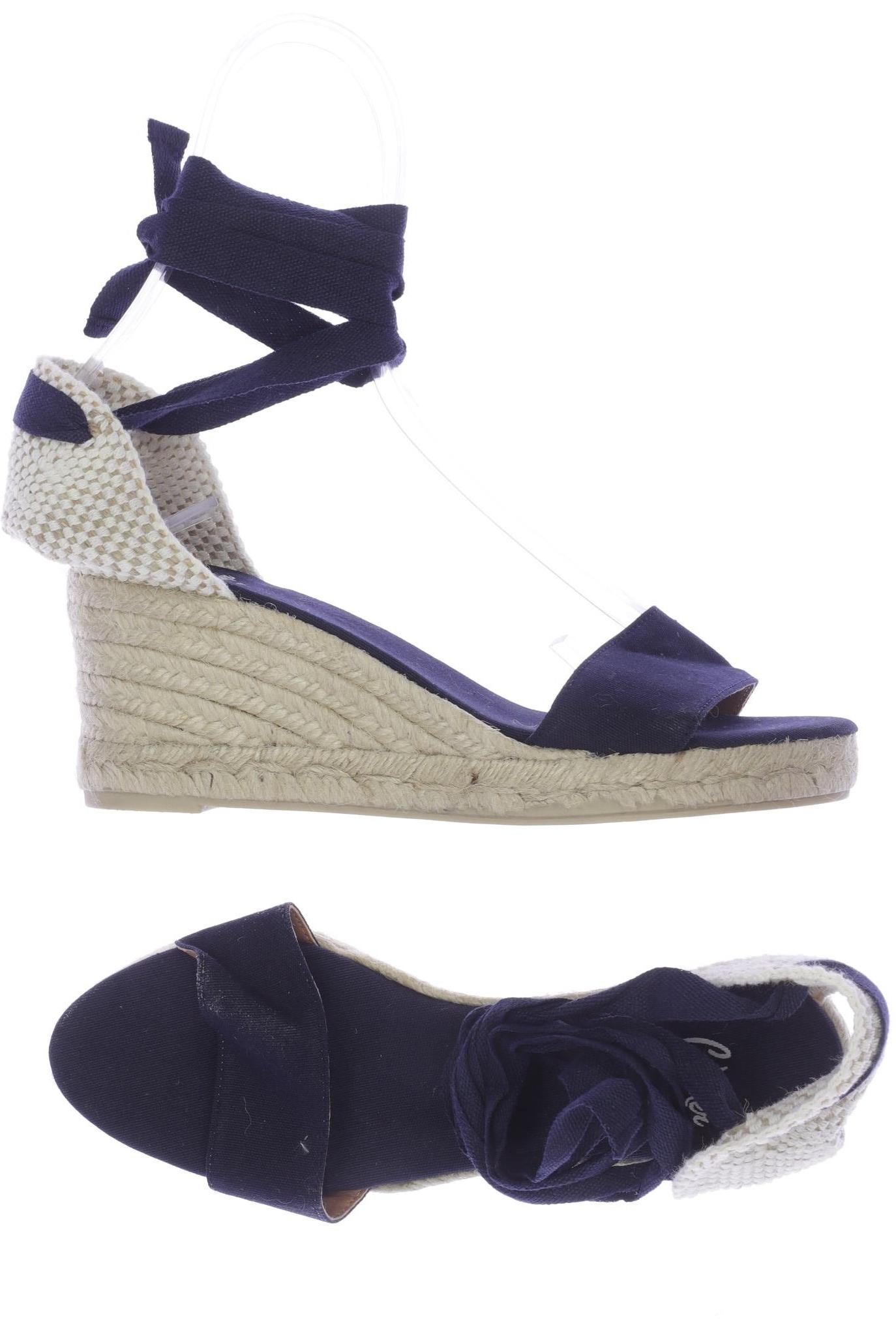 

Castañer Damen Sandale, marineblau, Gr. 37