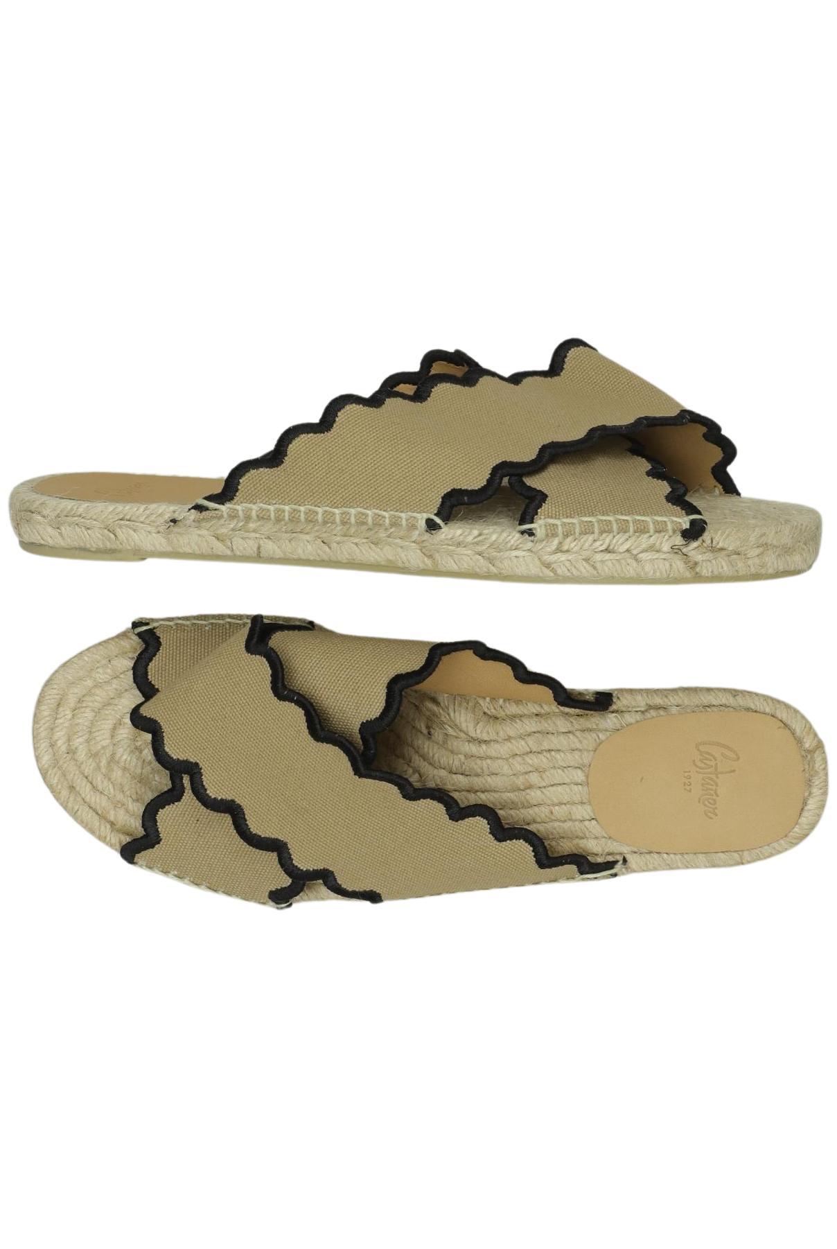 

Castañer Damen Sandale, beige, Gr. 37