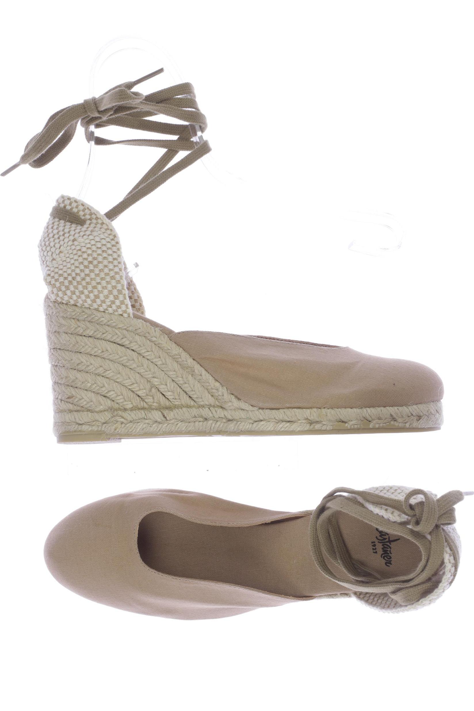 

Castañer Damen Sandale, beige, Gr. 40