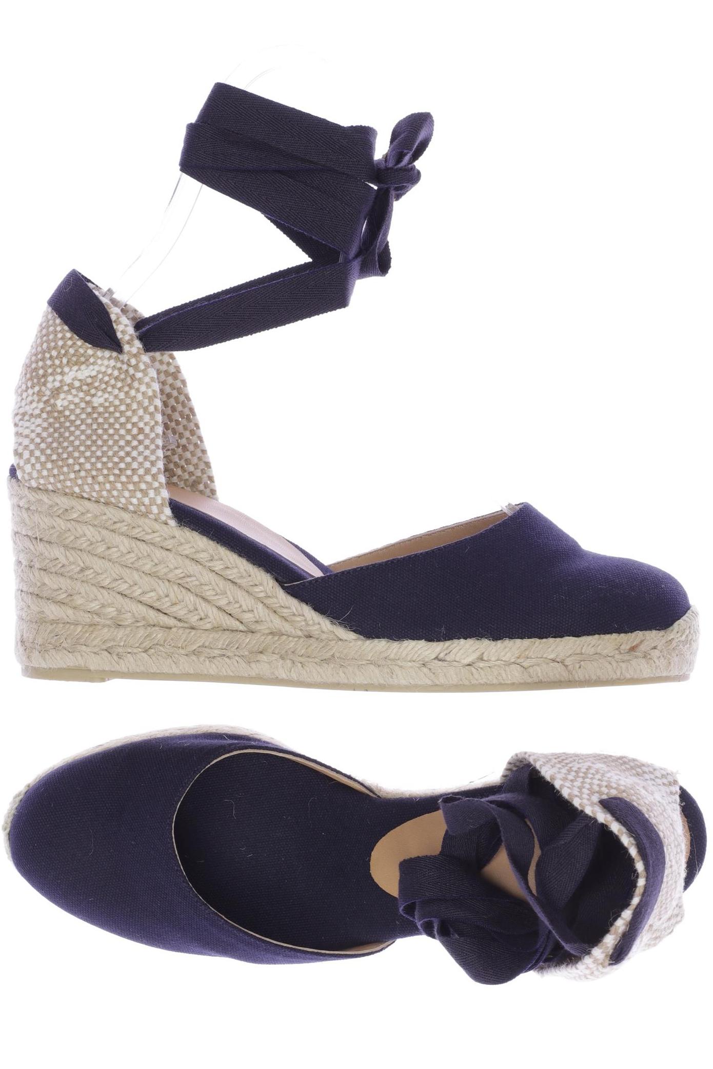 

Castañer Damen Sandale, marineblau, Gr. 38