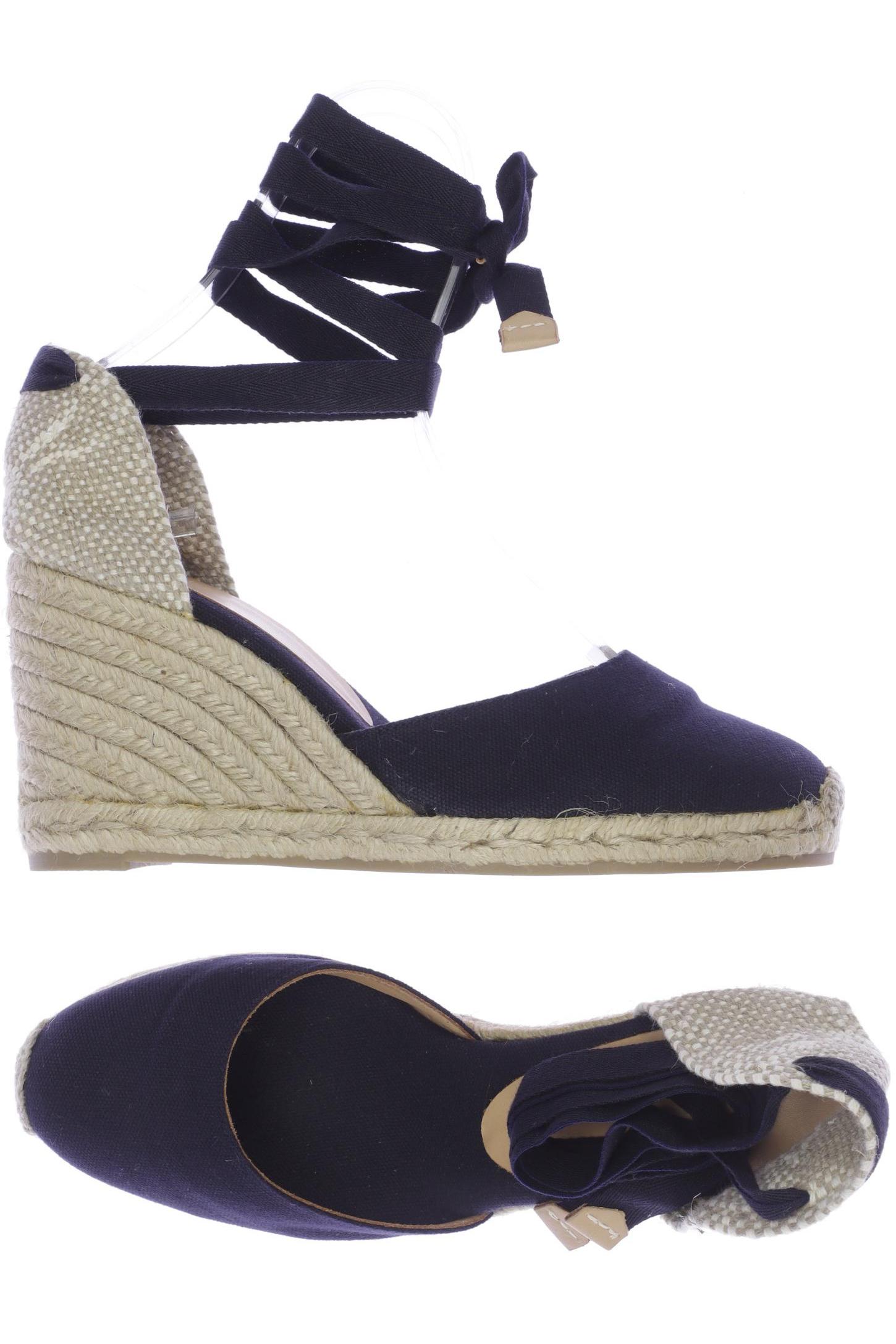 

Castañer Damen Sandale, marineblau, Gr. 39