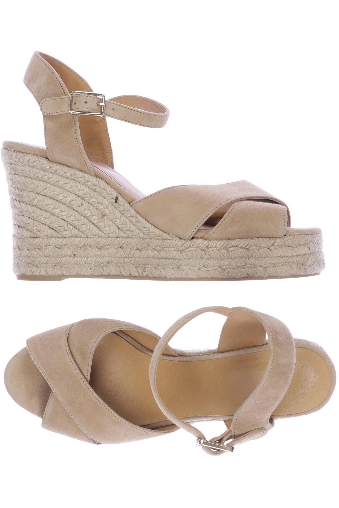 

Castañer Damen Sandale, beige, Gr. 41