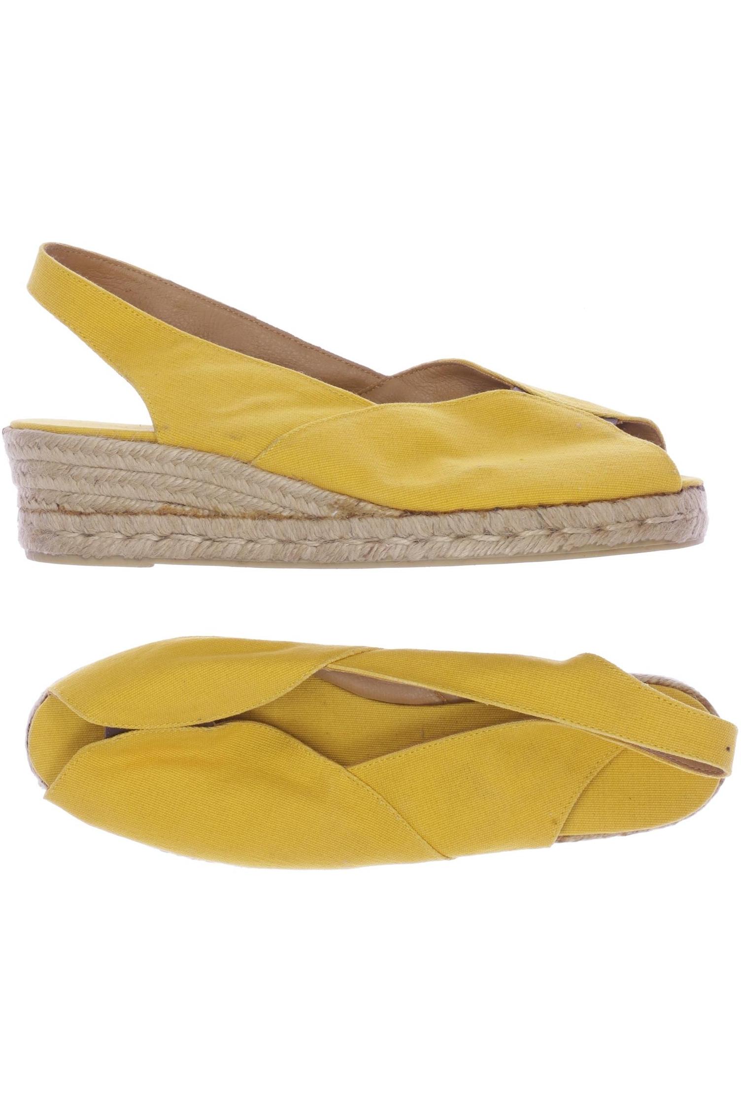 

Castañer Damen Sandale, gelb, Gr. 41