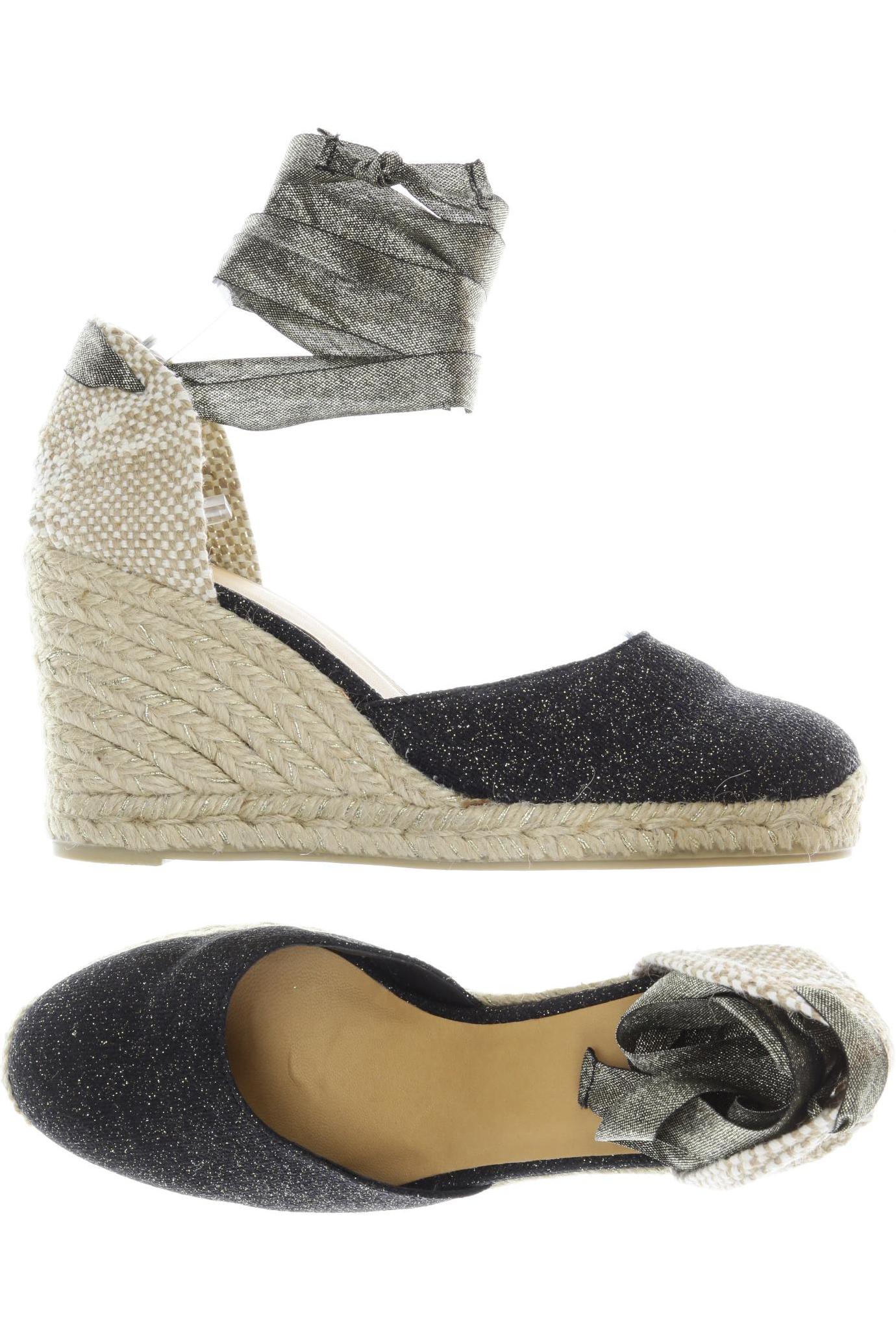 

Castañer Damen Sandale, schwarz, Gr. 39