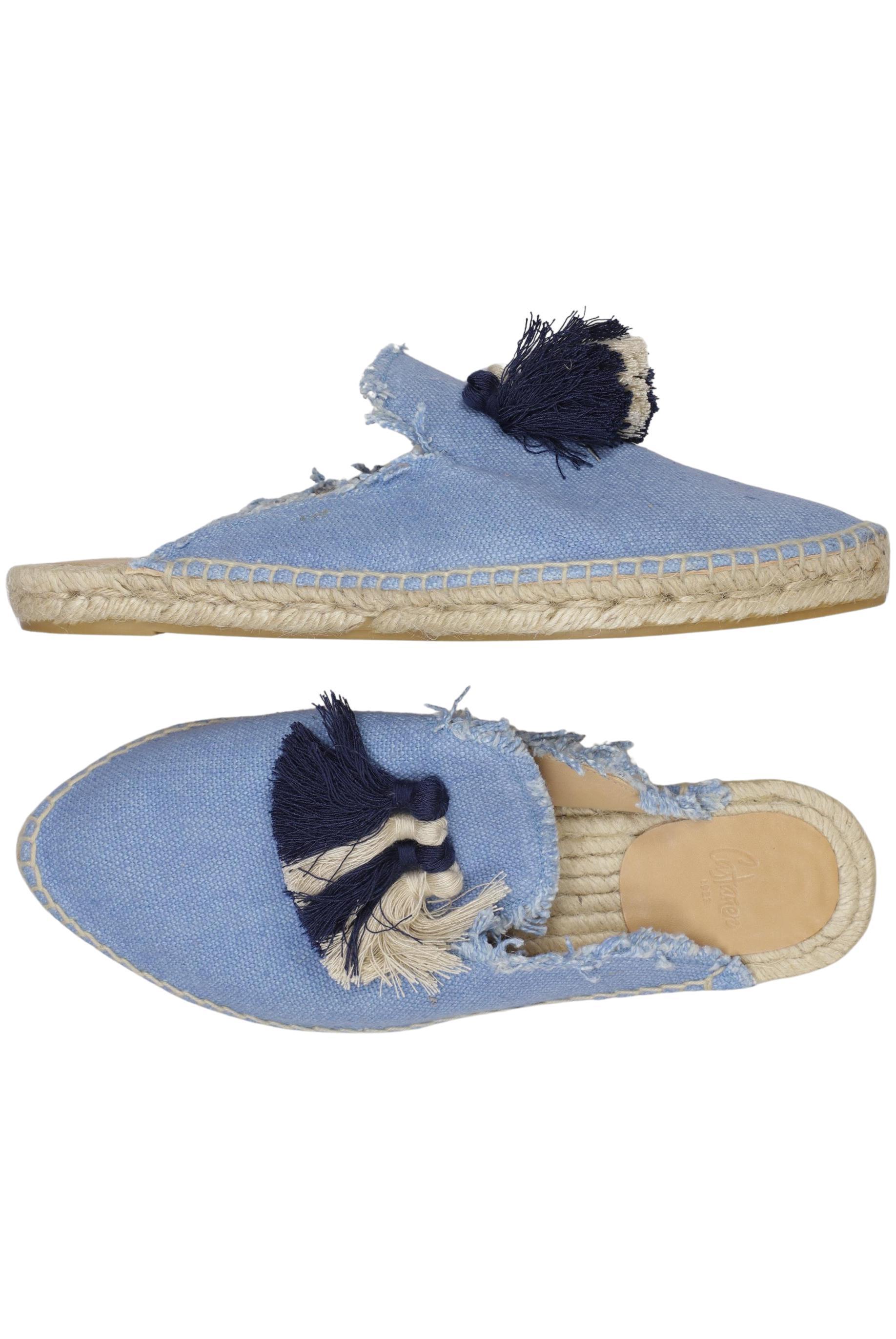 

Castañer Damen Sandale, blau, Gr. 38