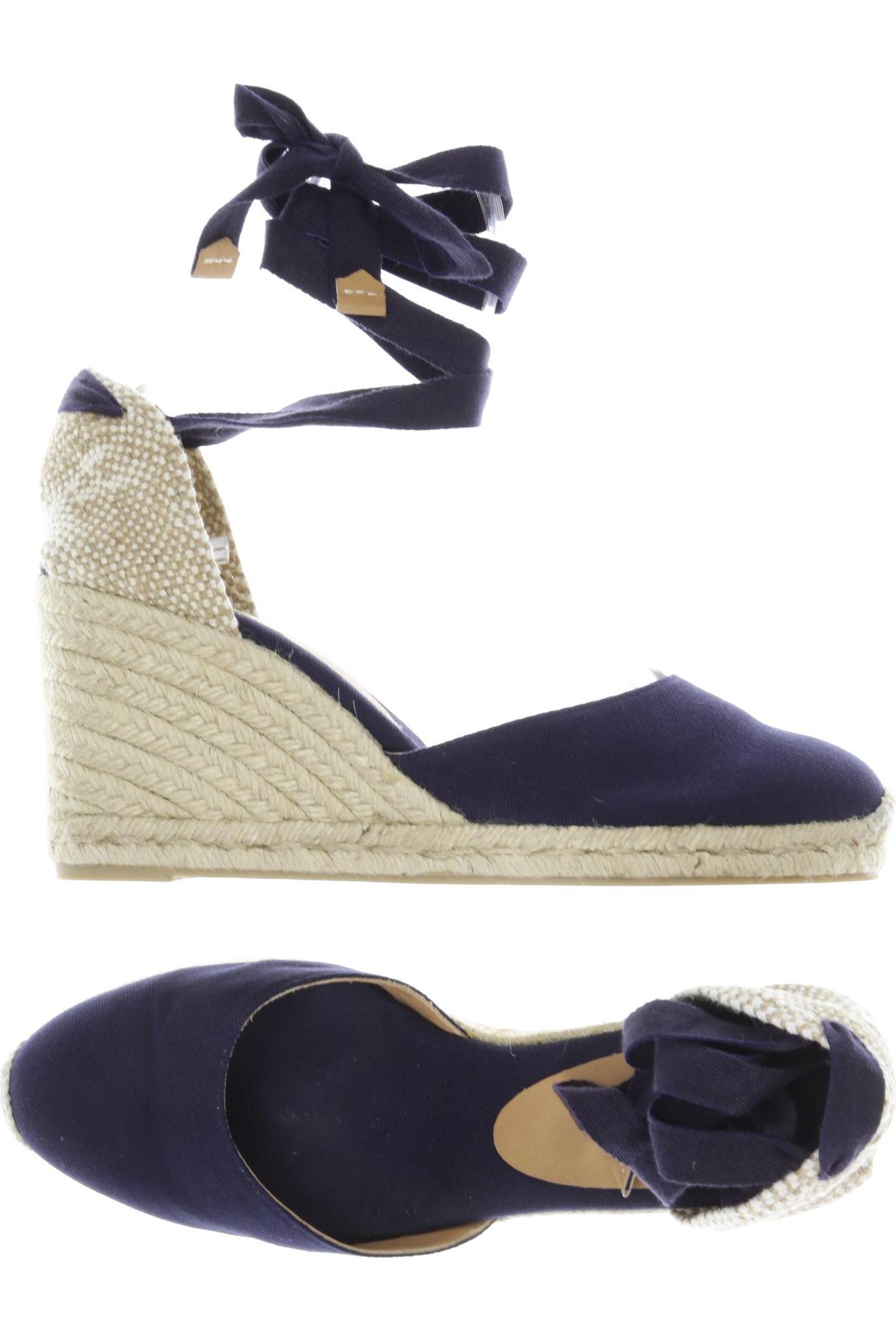 

Castañer Damen Sandale, marineblau, Gr. 41