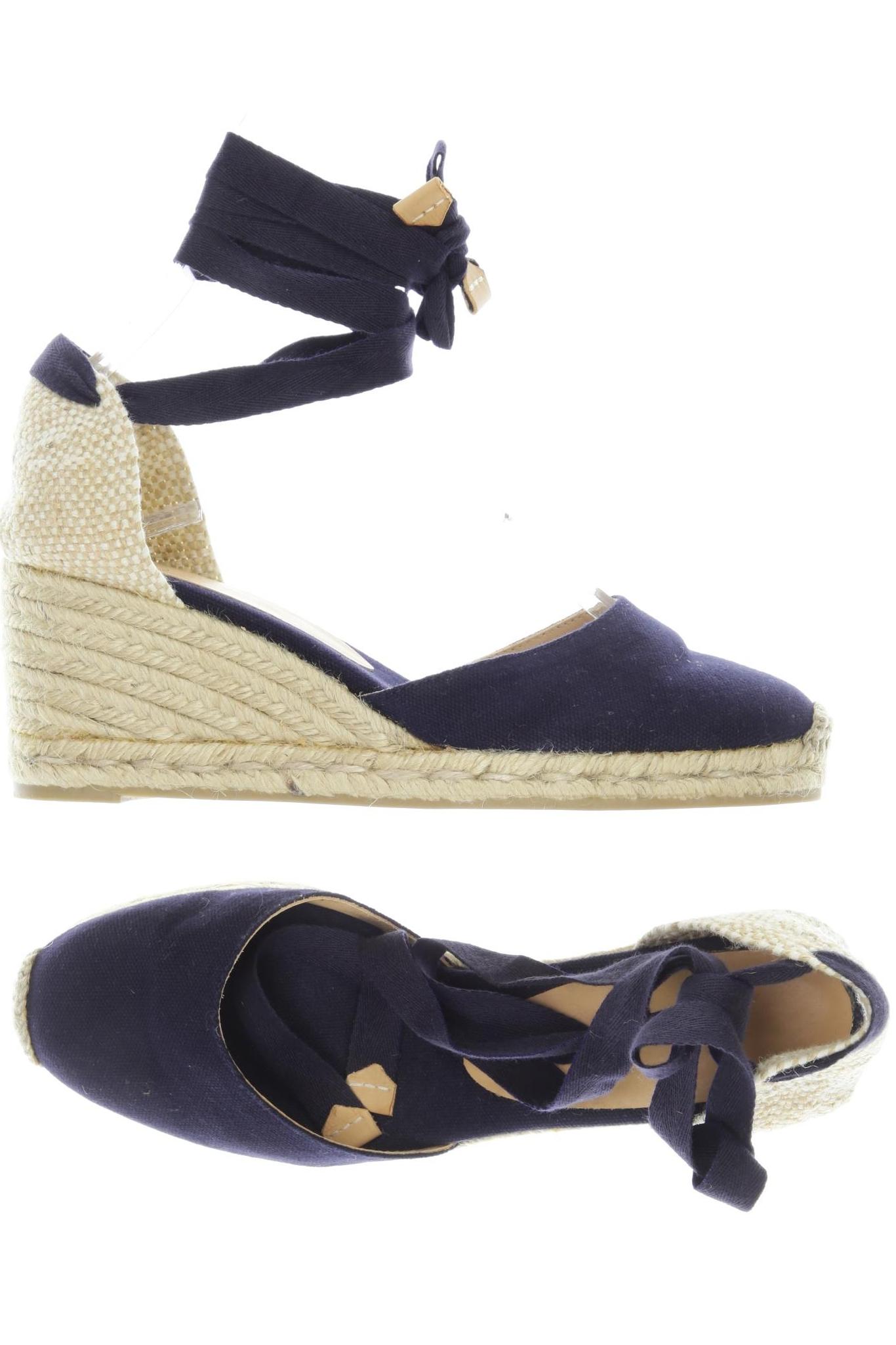

Castañer Damen Sandale, marineblau, Gr. 39