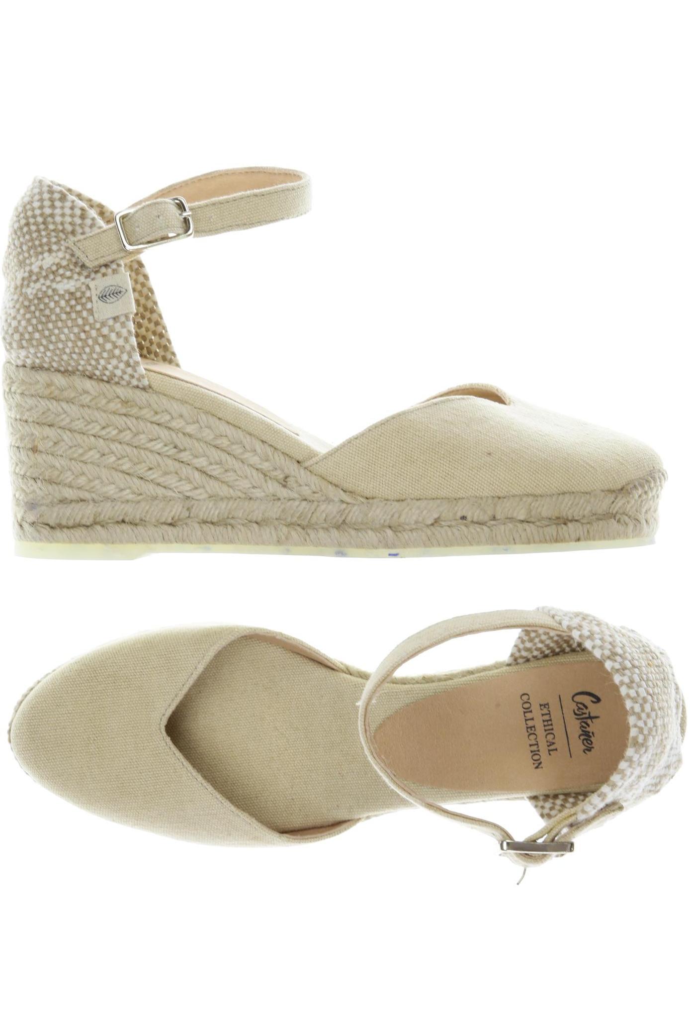 

Castañer Damen Sandale, beige, Gr. 38
