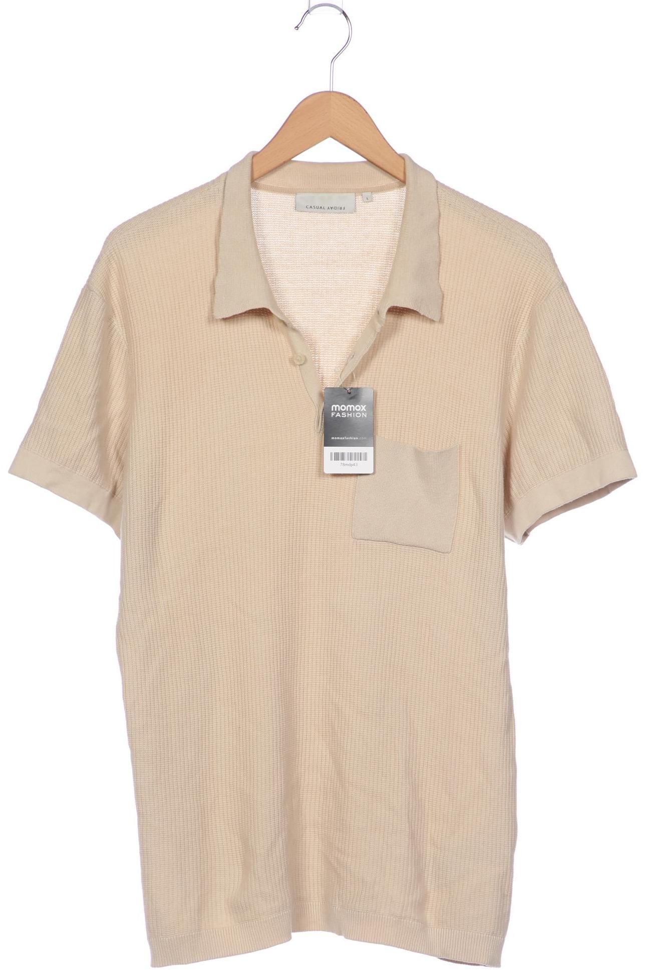 

Casual Friday Herren Poloshirt, beige, Gr. 52