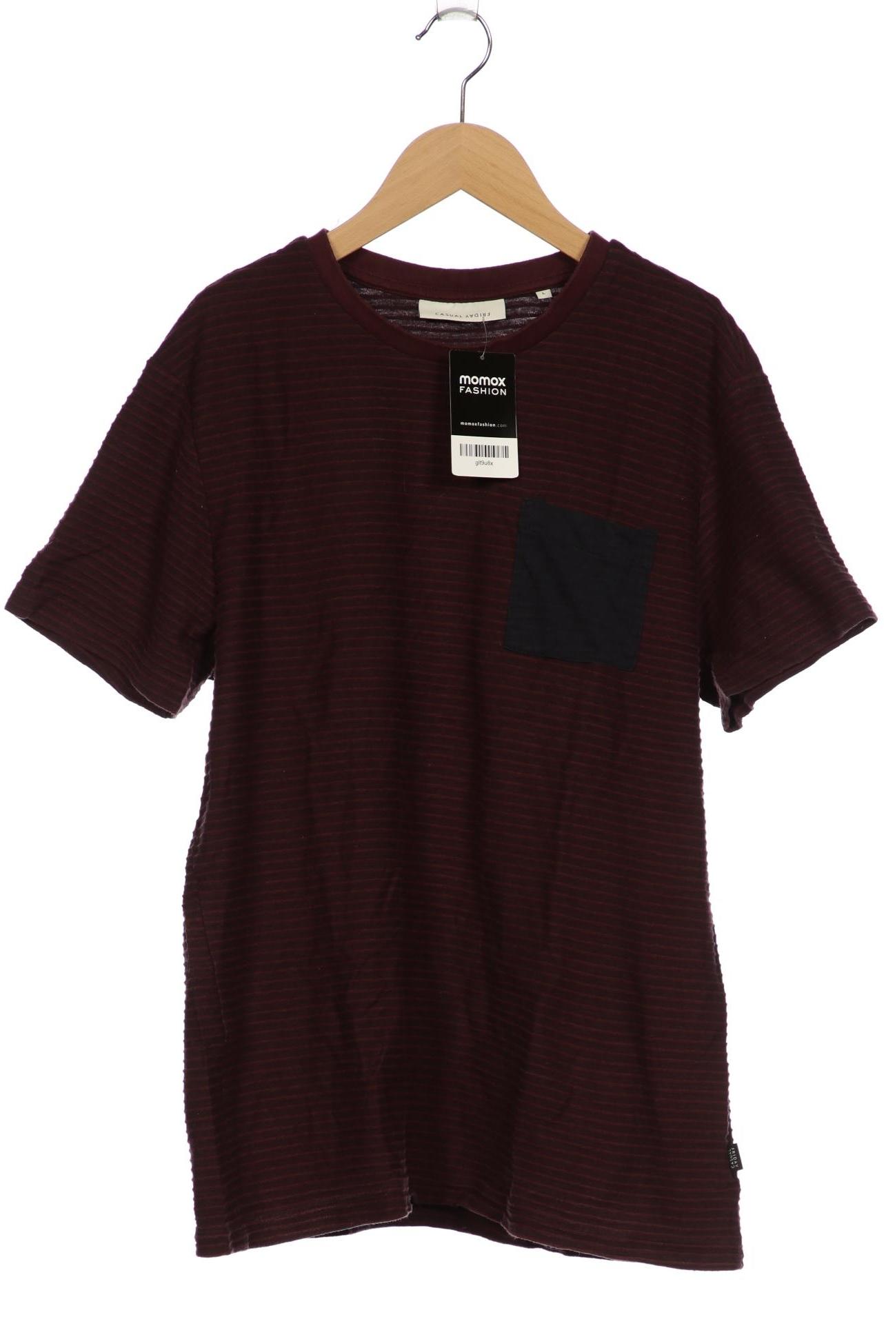 

Casual Friday Herren T-Shirt, bordeaux, Gr. 52