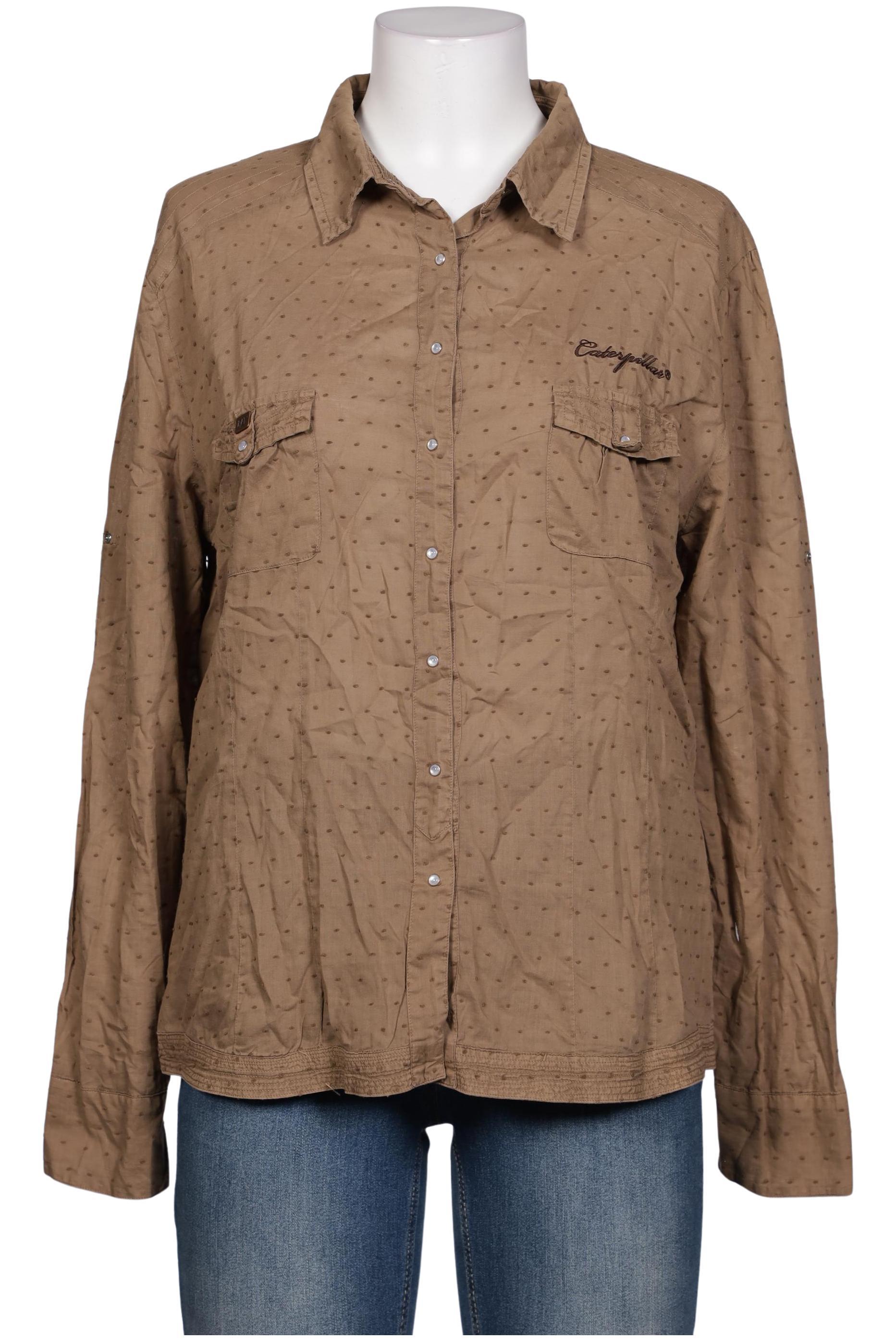 

CAT by Caterpillar Damen Bluse, braun, Gr. 40
