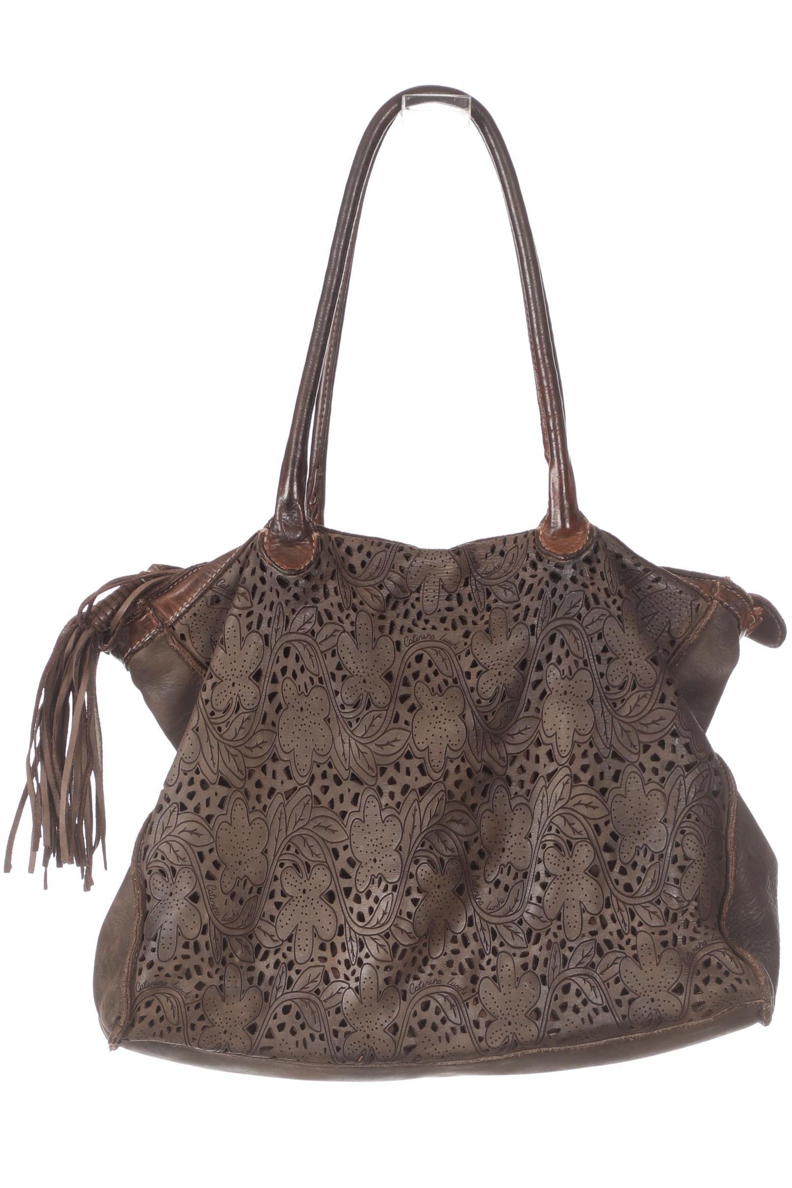 

Caterina Lucchi Damen Handtasche, braun, Gr.