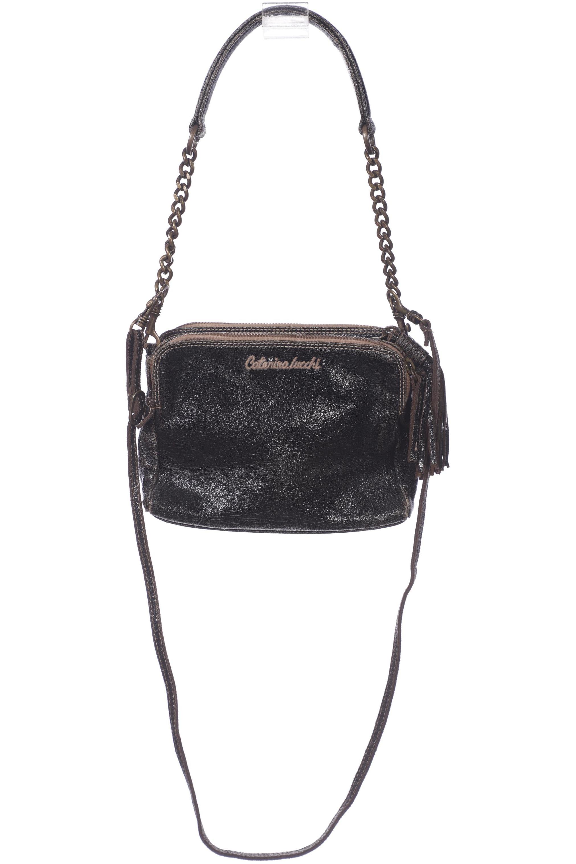 

Caterina Lucchi Damen Handtasche, schwarz, Gr.