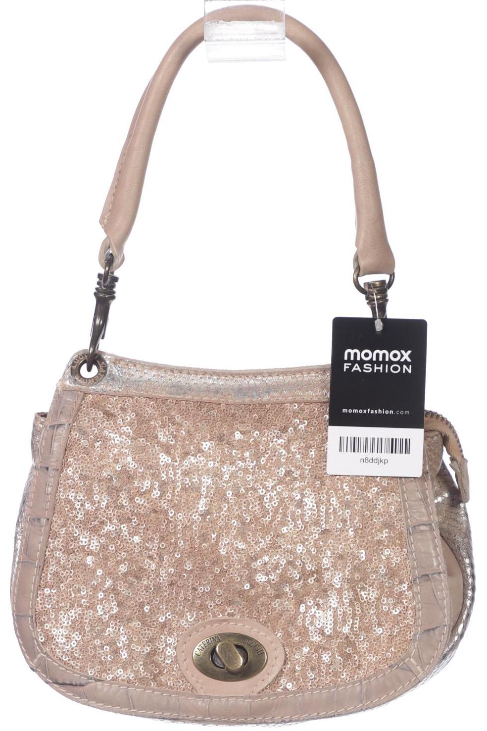 

Caterina Lucchi Damen Handtasche, beige, Gr.