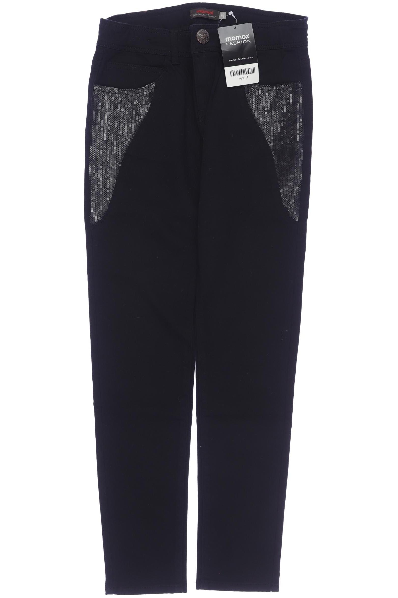 

Catimini Damen Jeans, schwarz, Gr. 140