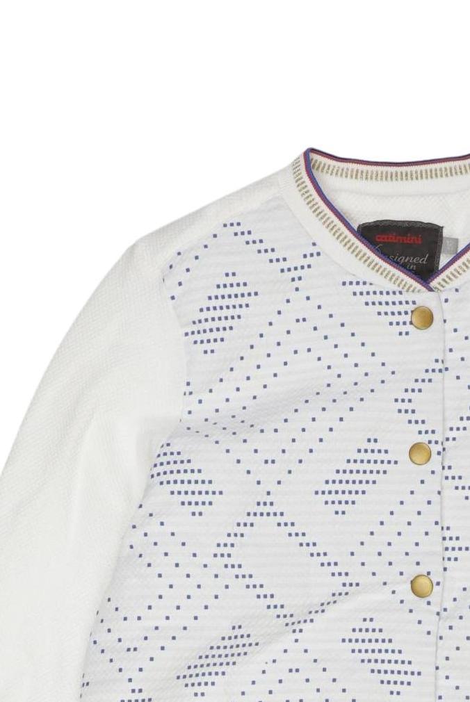 Thumbnail - Catimini Mädchen Strickjacke, weiß, Gr. 152