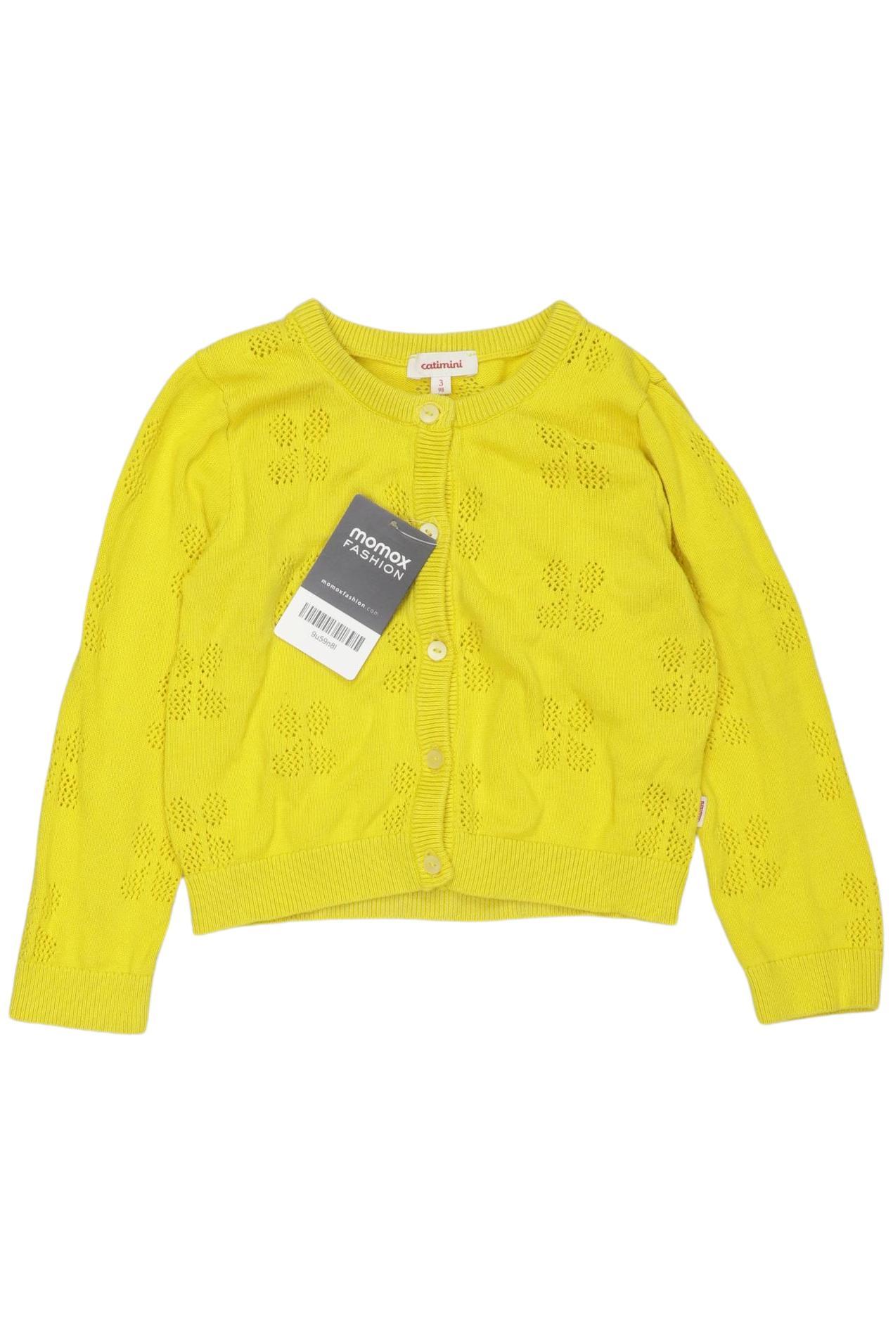 

Catimini Damen Strickjacke, gelb, Gr. 98