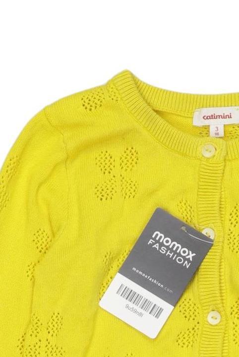 Thumbnail - Catimini Mädchen Strickjacke, gelb, Gr. 98