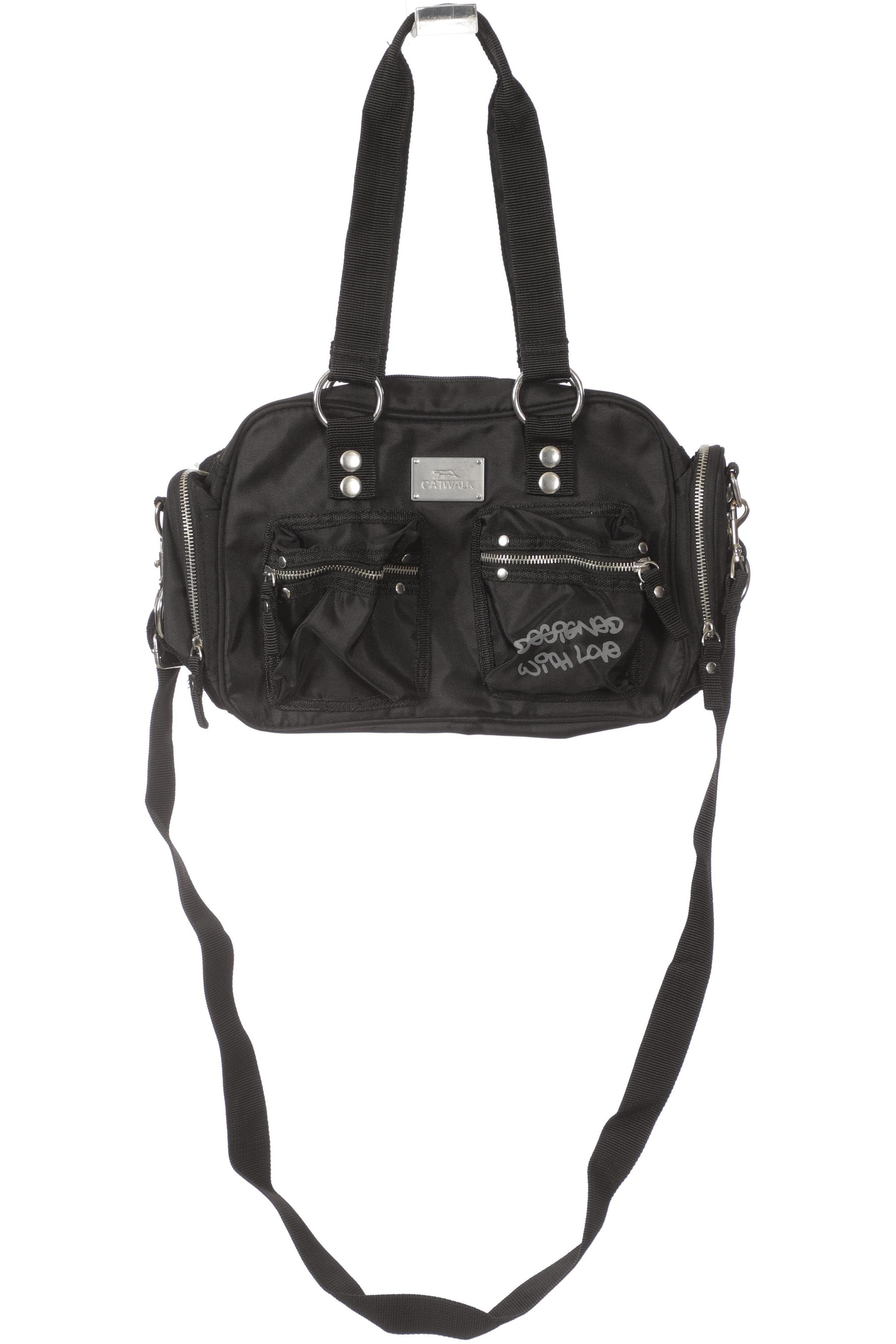 

Catwalk Damen Handtasche, schwarz, Gr.