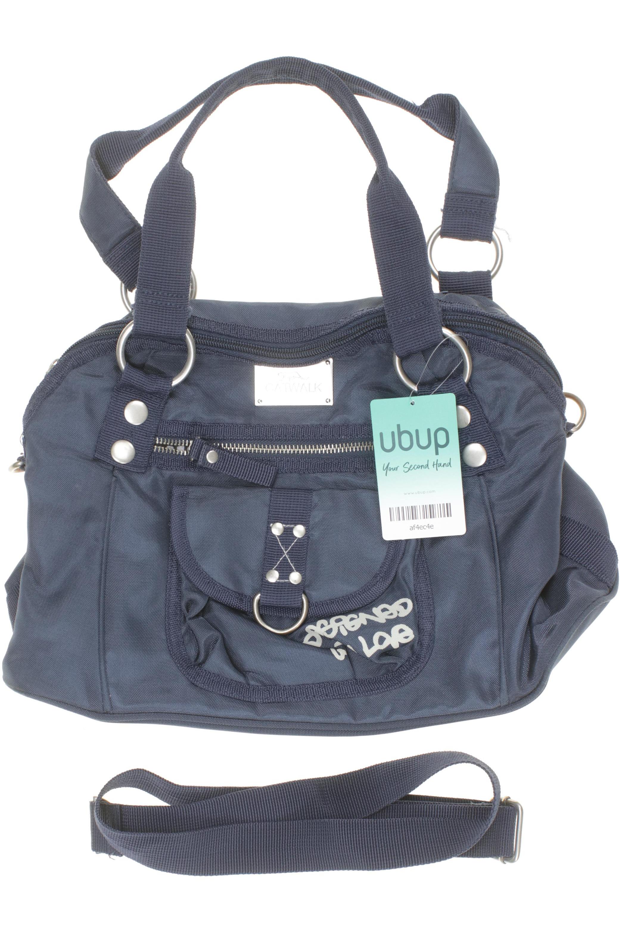 

Catwalk Damen Handtasche, blau, Gr.