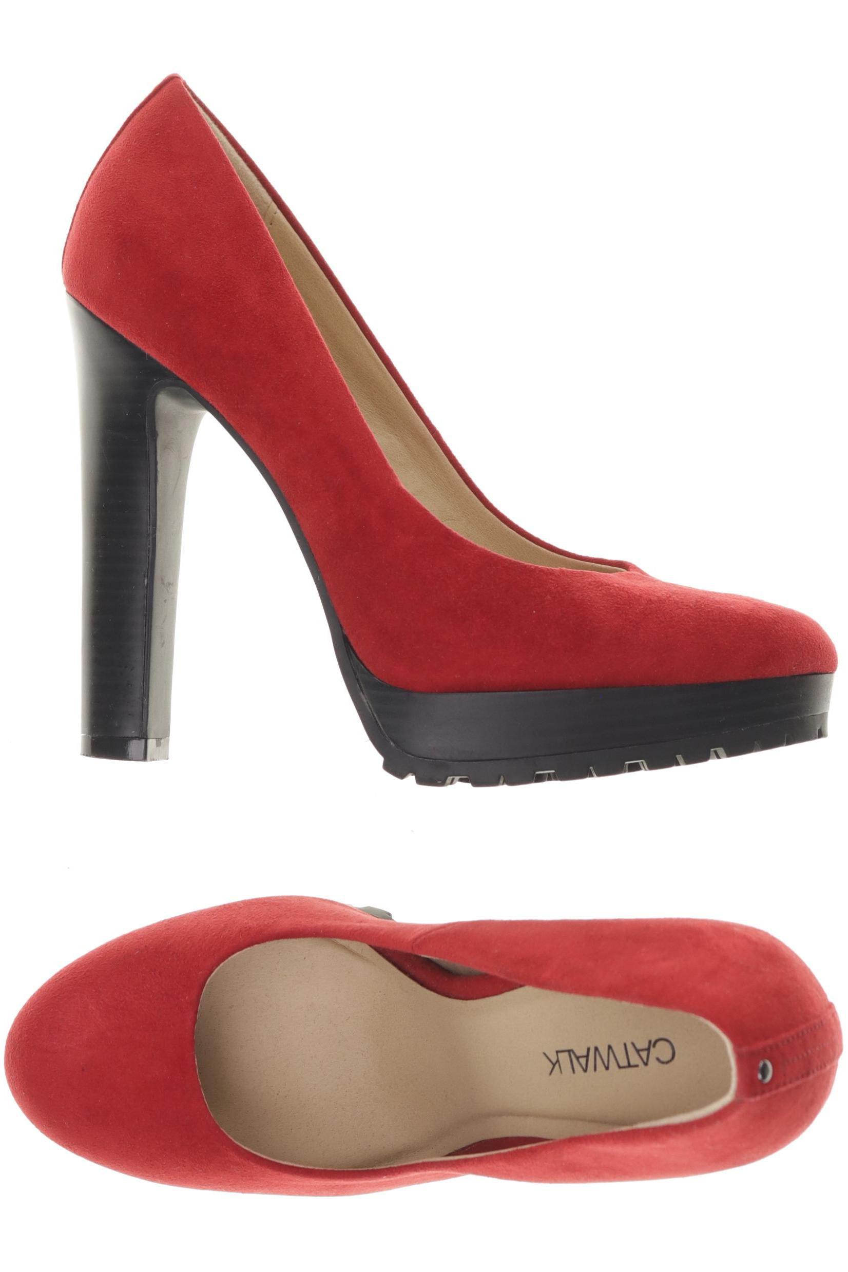 Thumbnail - Catwalk Damen Pumps, rot, Gr. 38