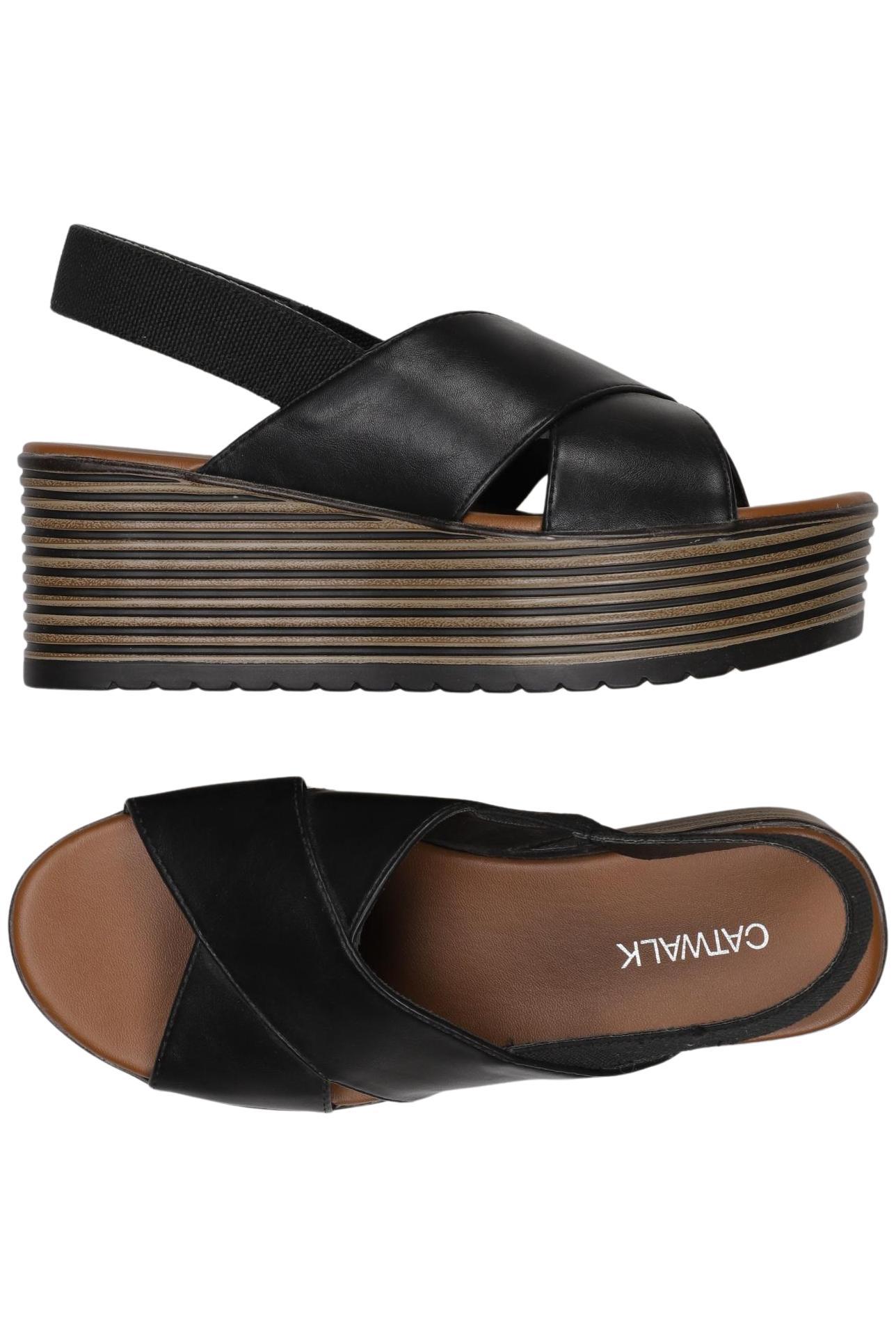 

Catwalk Damen Sandale, schwarz, Gr. 38