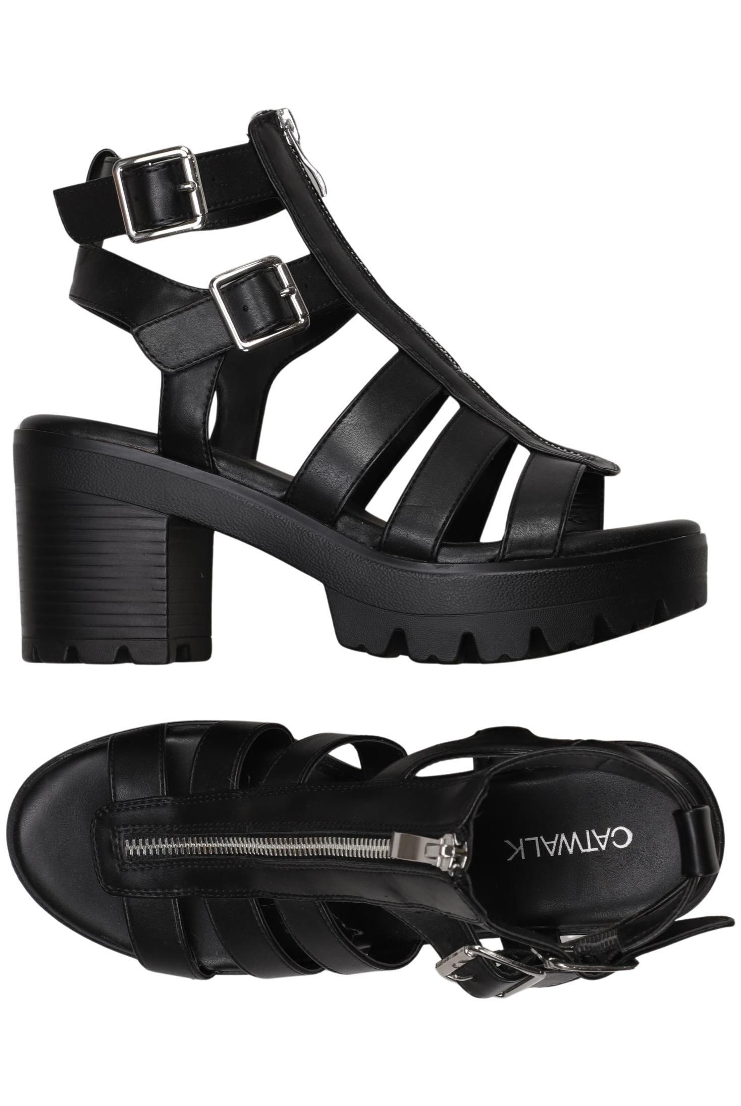 

Catwalk Damen Sandale, schwarz, Gr. 38