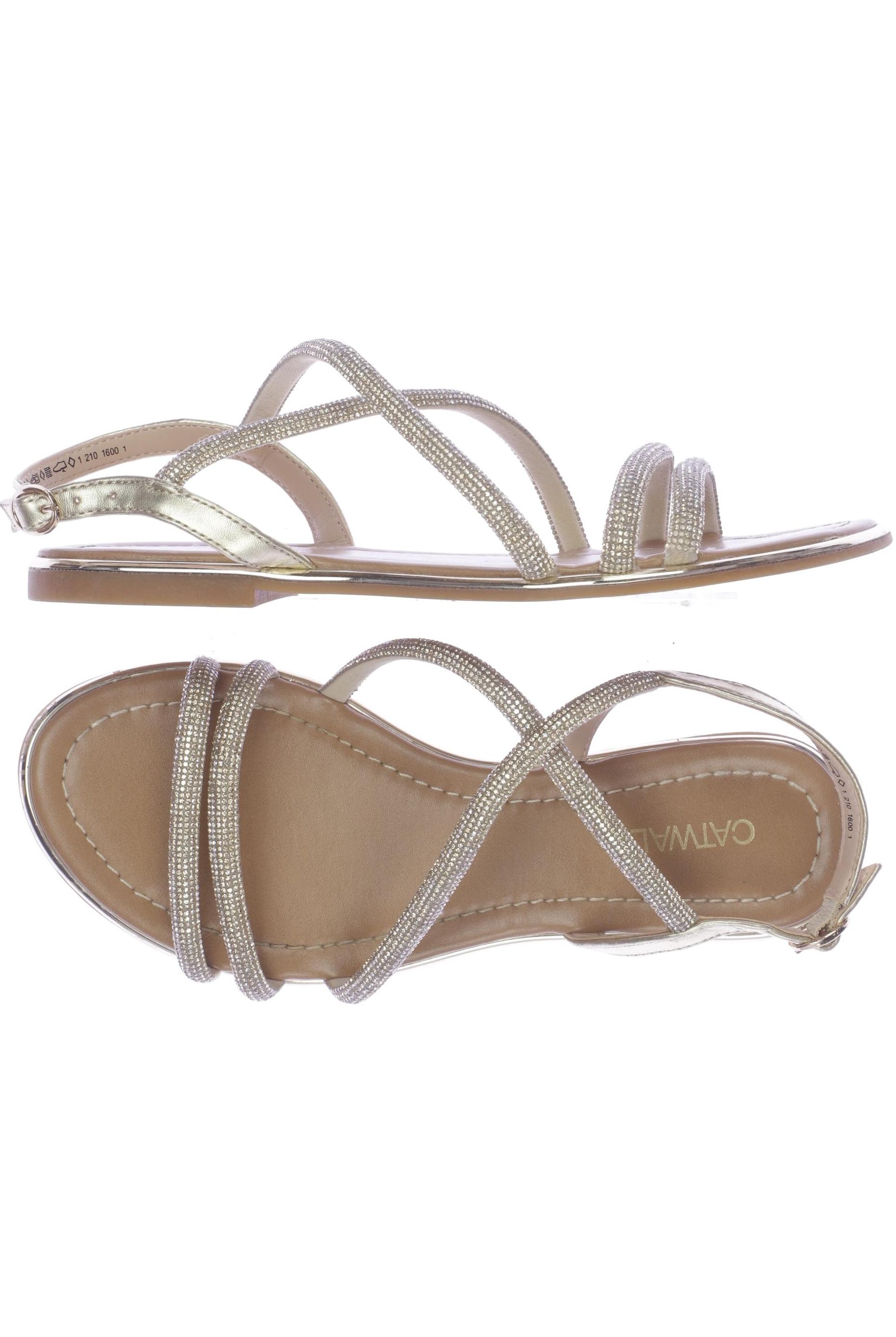 

Catwalk Damen Sandale, gold, Gr. 36