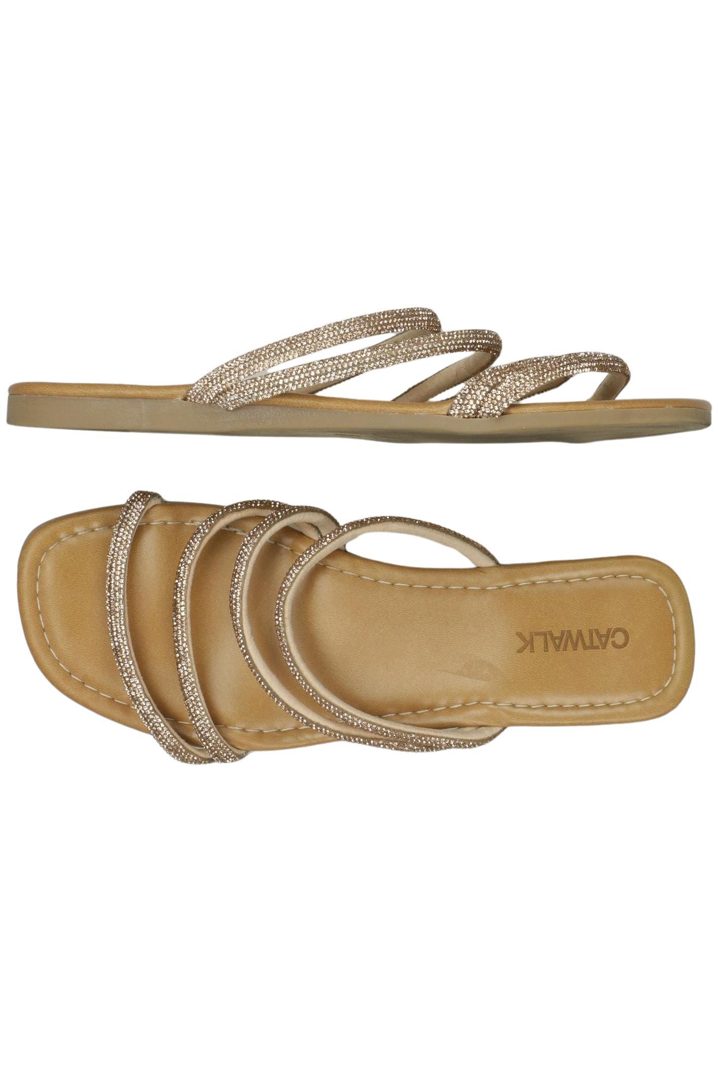 

Catwalk Damen Sandale, gold, Gr. 39
