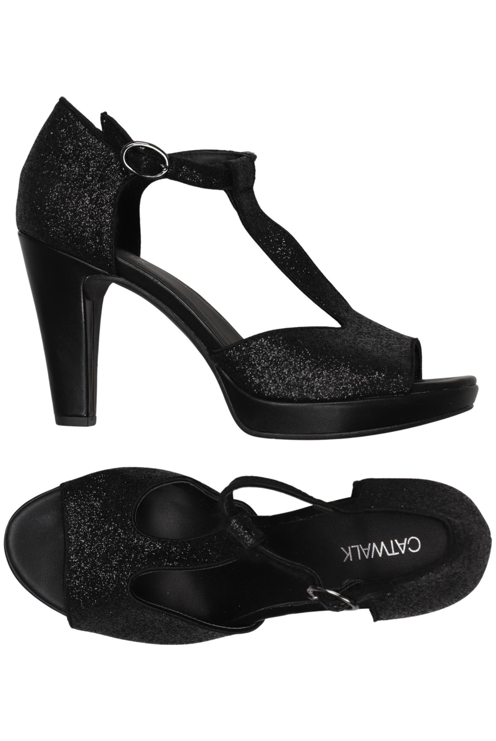 

Catwalk Damen Sandale, schwarz, Gr. 39