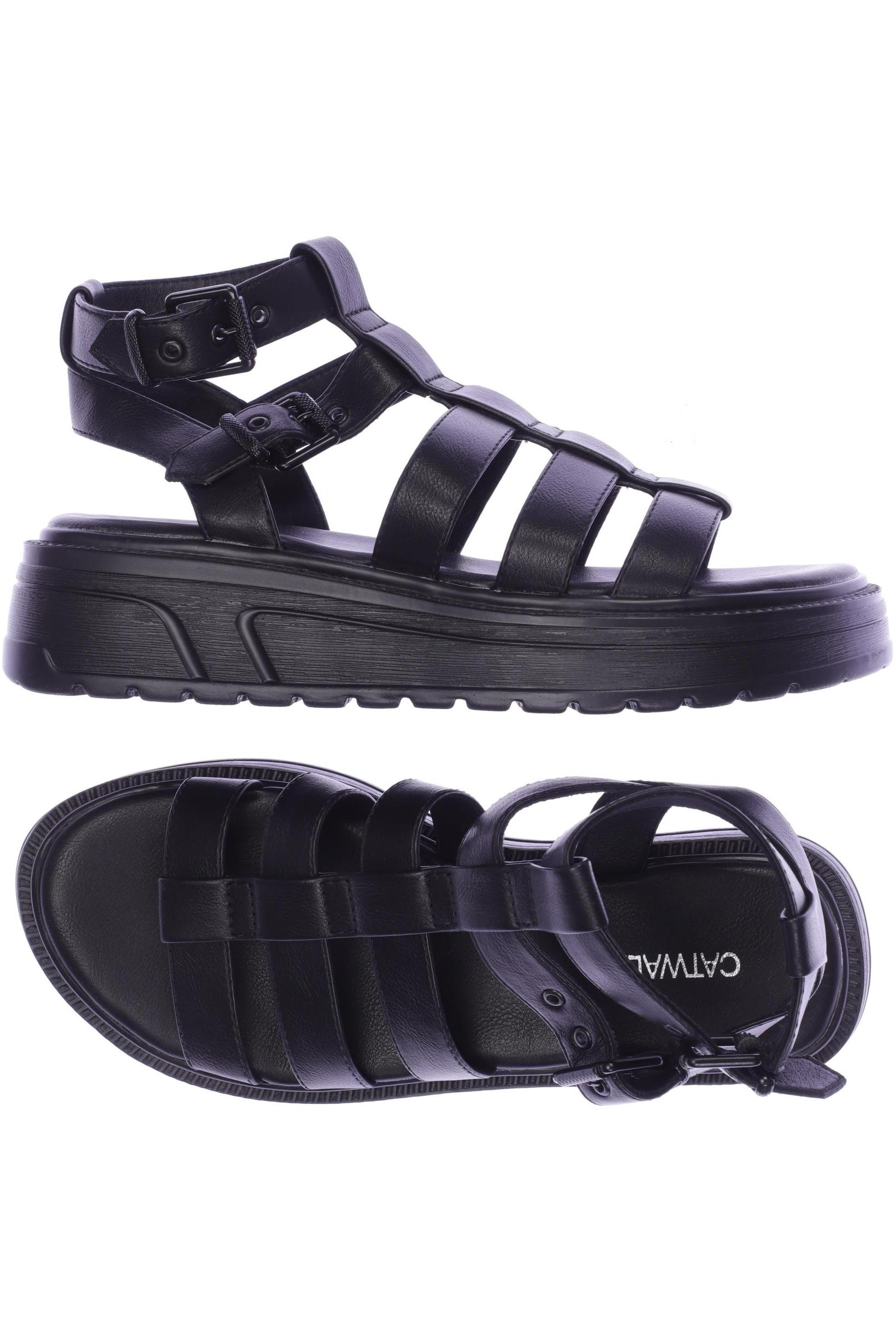

Catwalk Damen Sandale, schwarz, Gr. 38