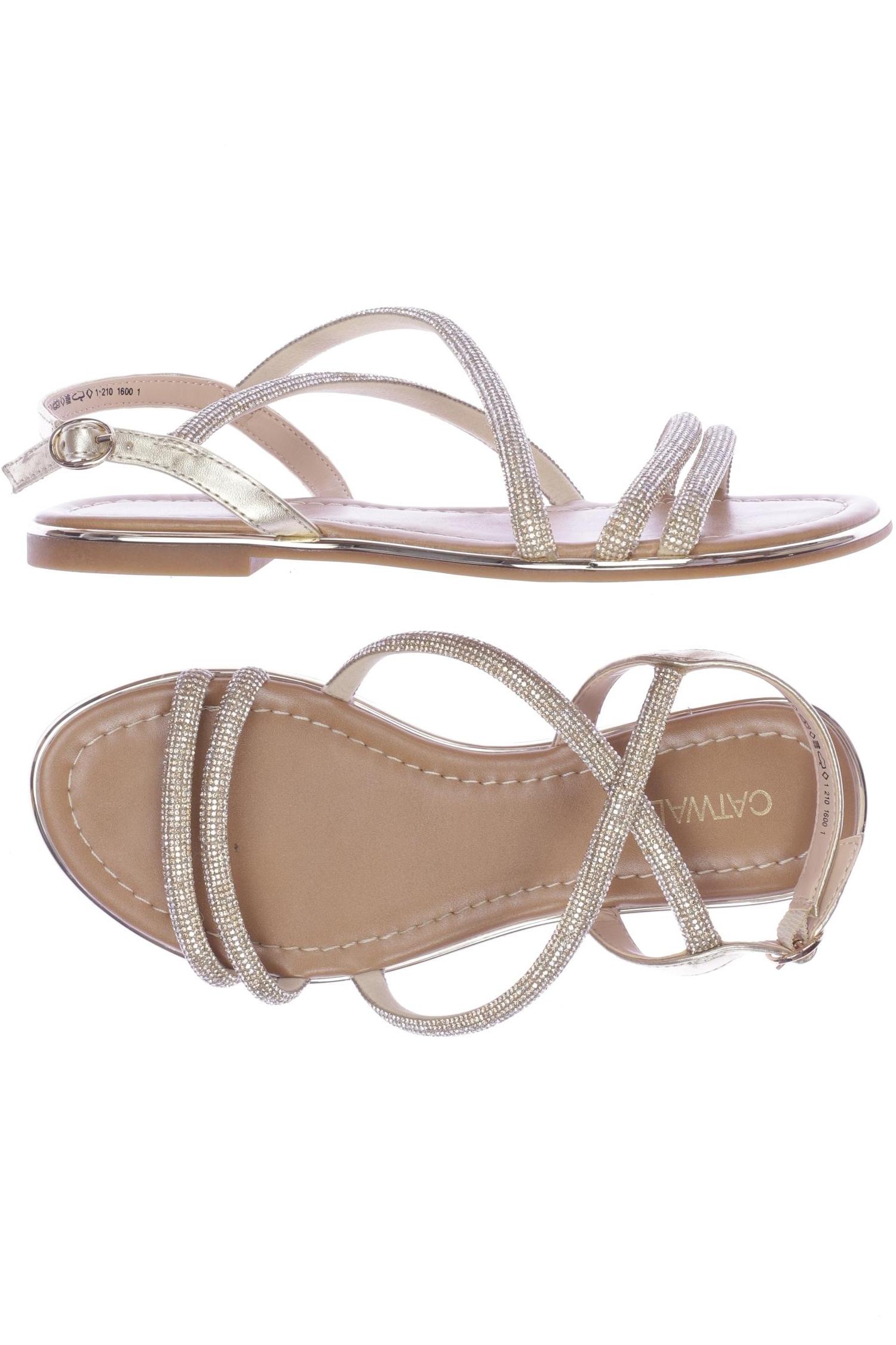 

Catwalk Damen Sandale, gold, Gr. 36