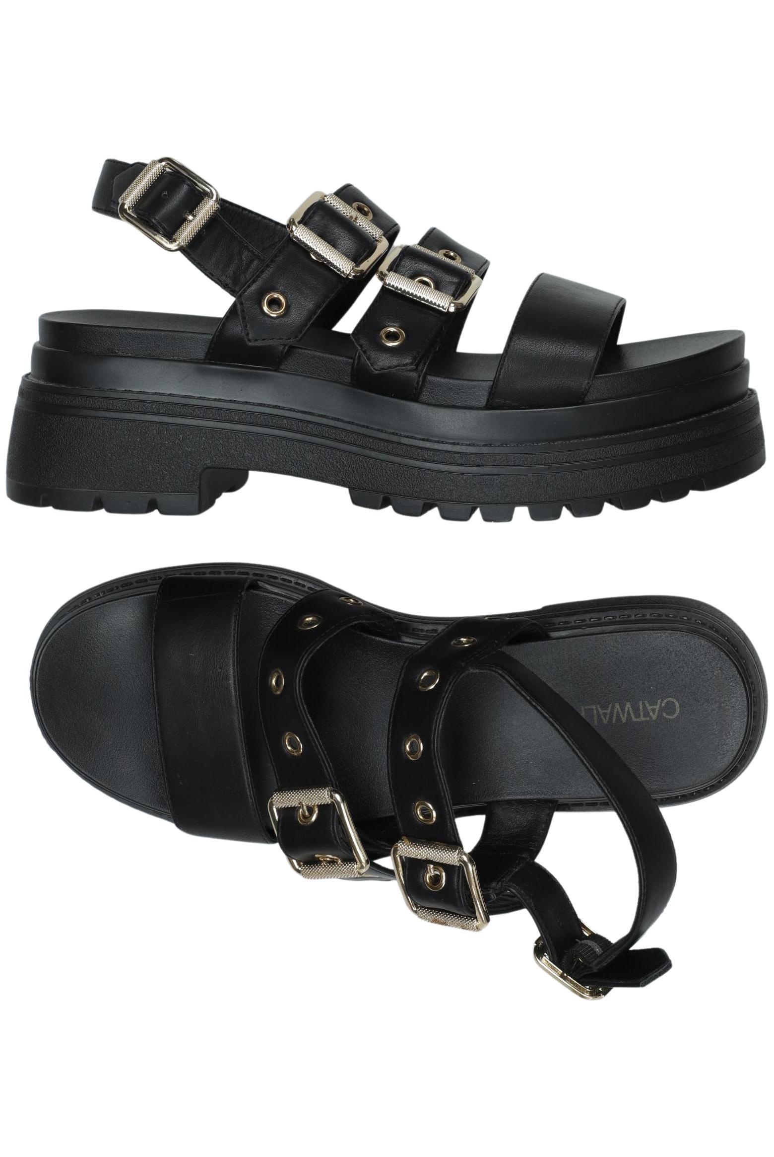 

Catwalk Damen Sandale, schwarz, Gr. 39