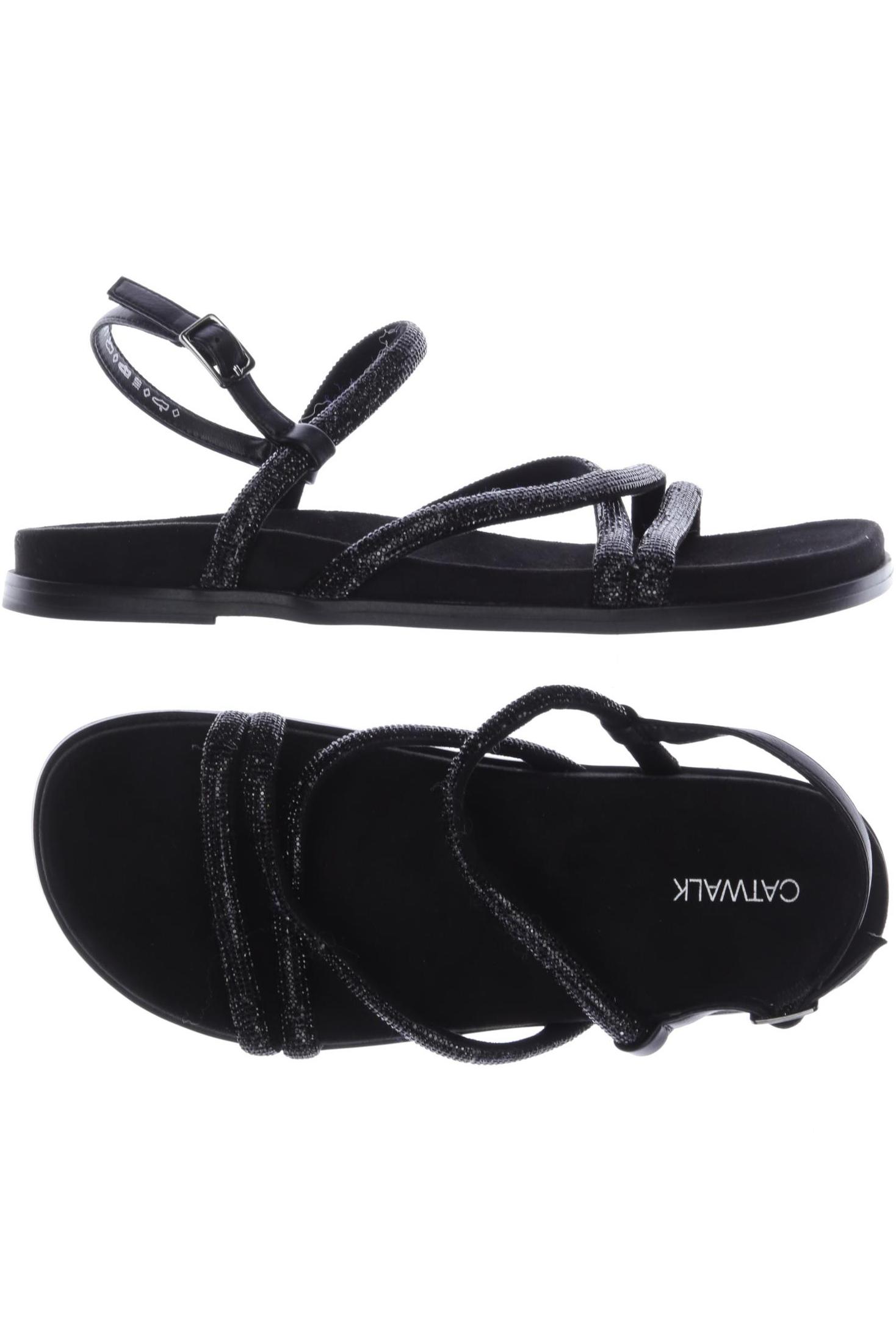 

Catwalk Damen Sandale, schwarz, Gr. 39