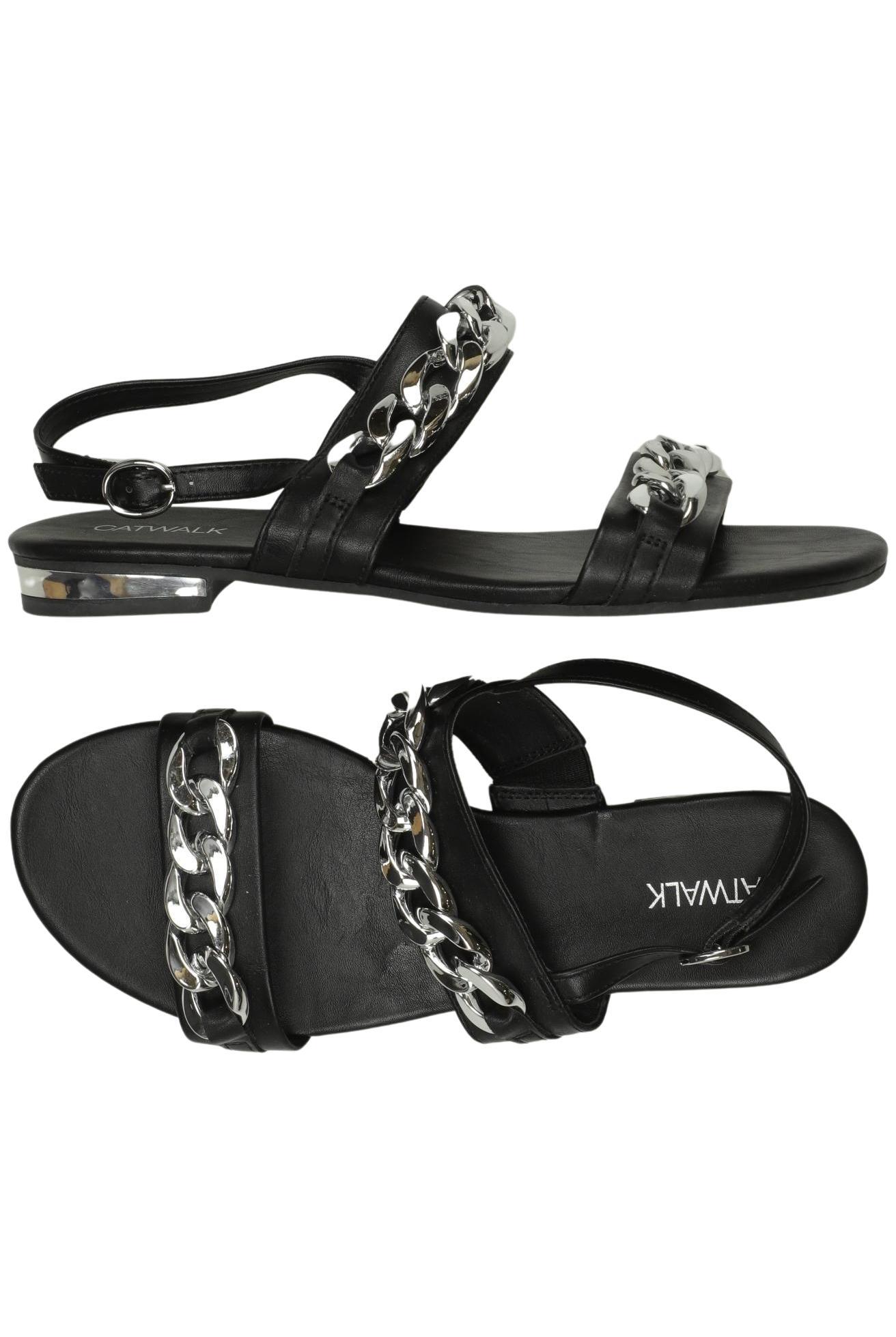 

Catwalk Damen Sandale, schwarz, Gr. 38