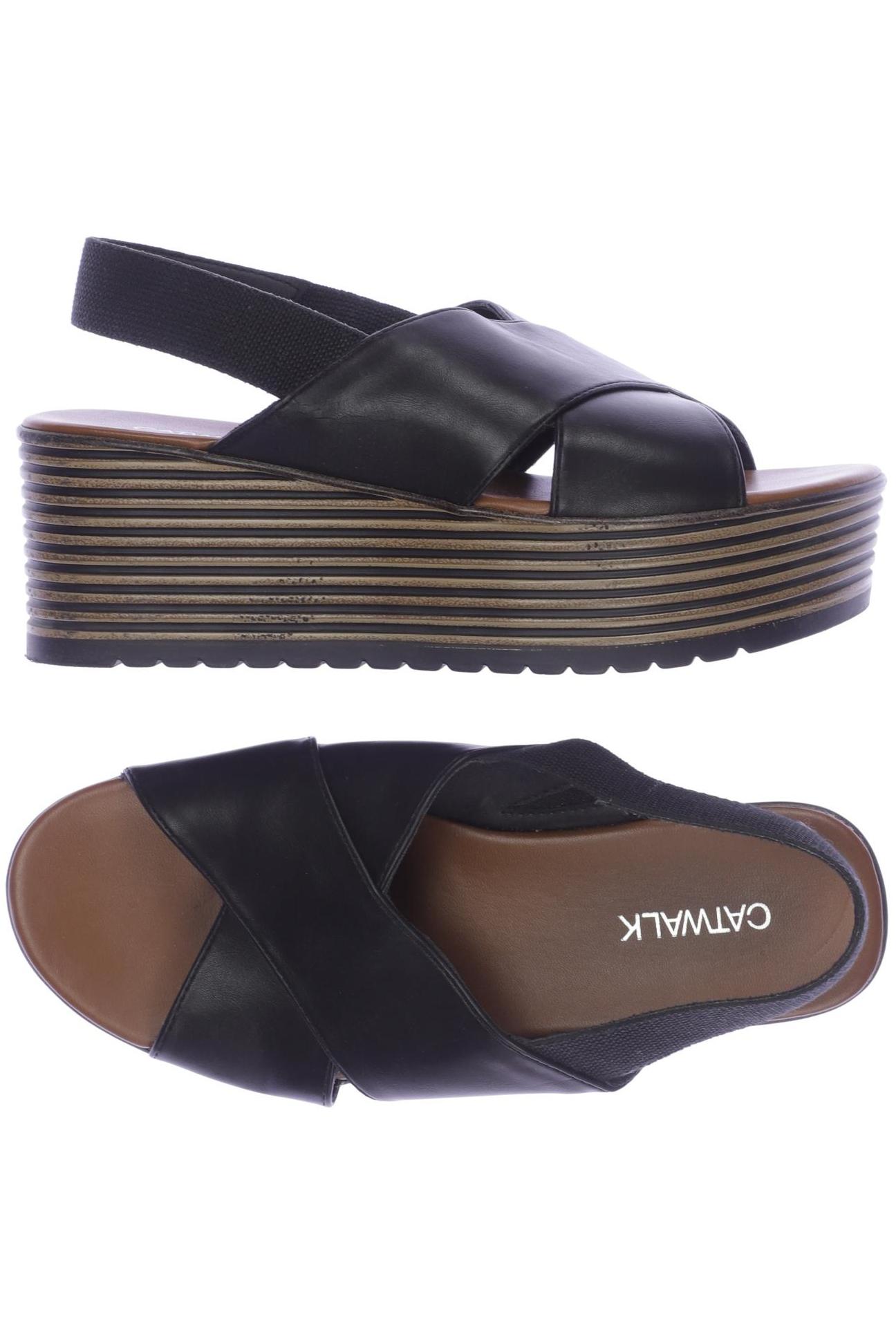 

Catwalk Damen Sandale, schwarz, Gr. 38