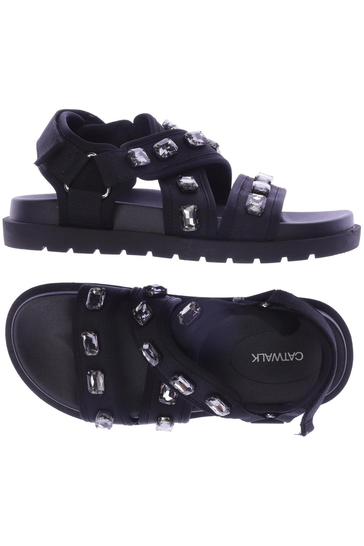 

Catwalk Damen Sandale, schwarz, Gr. 38