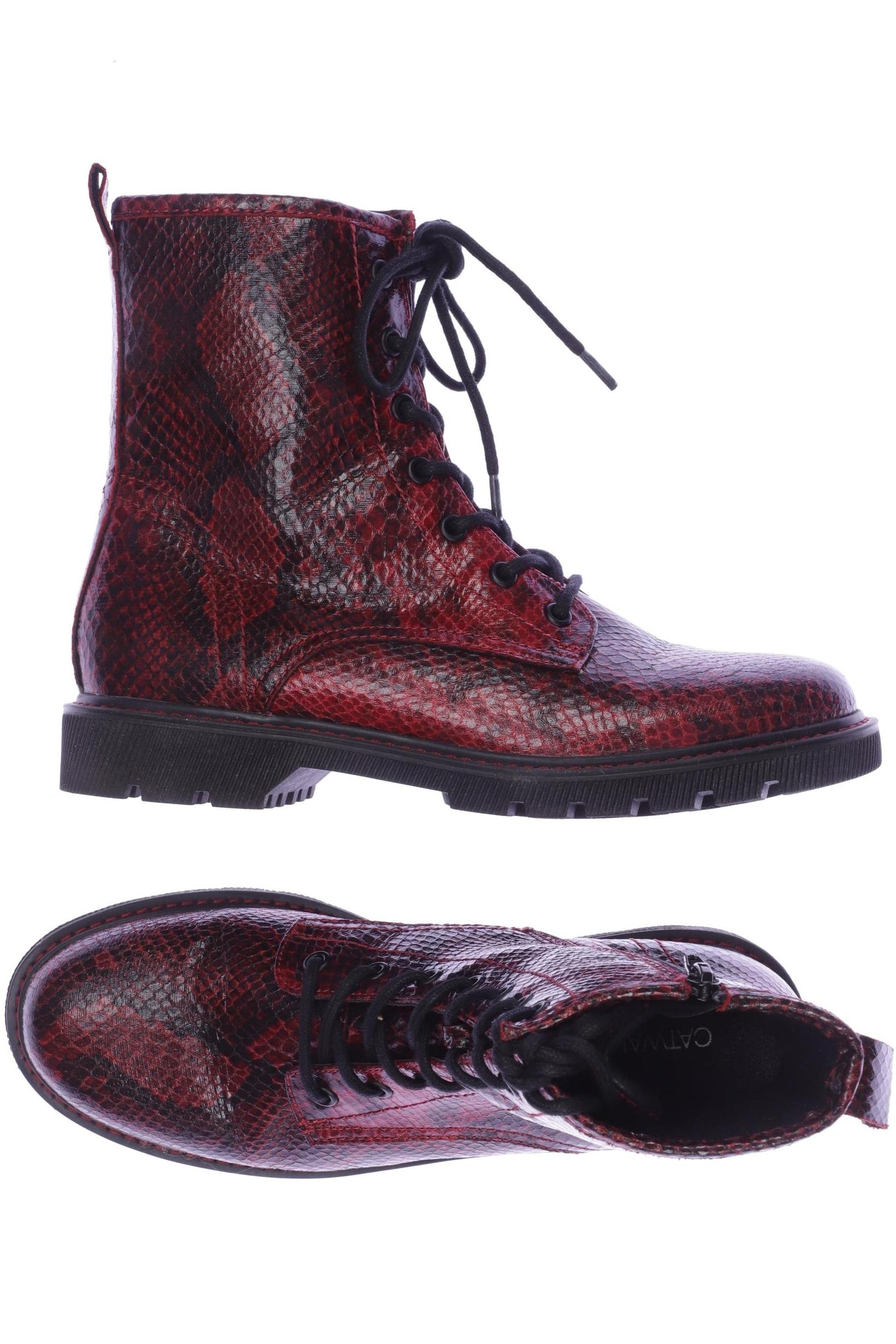 

Catwalk Damen Stiefelette, bordeaux, Gr. 40