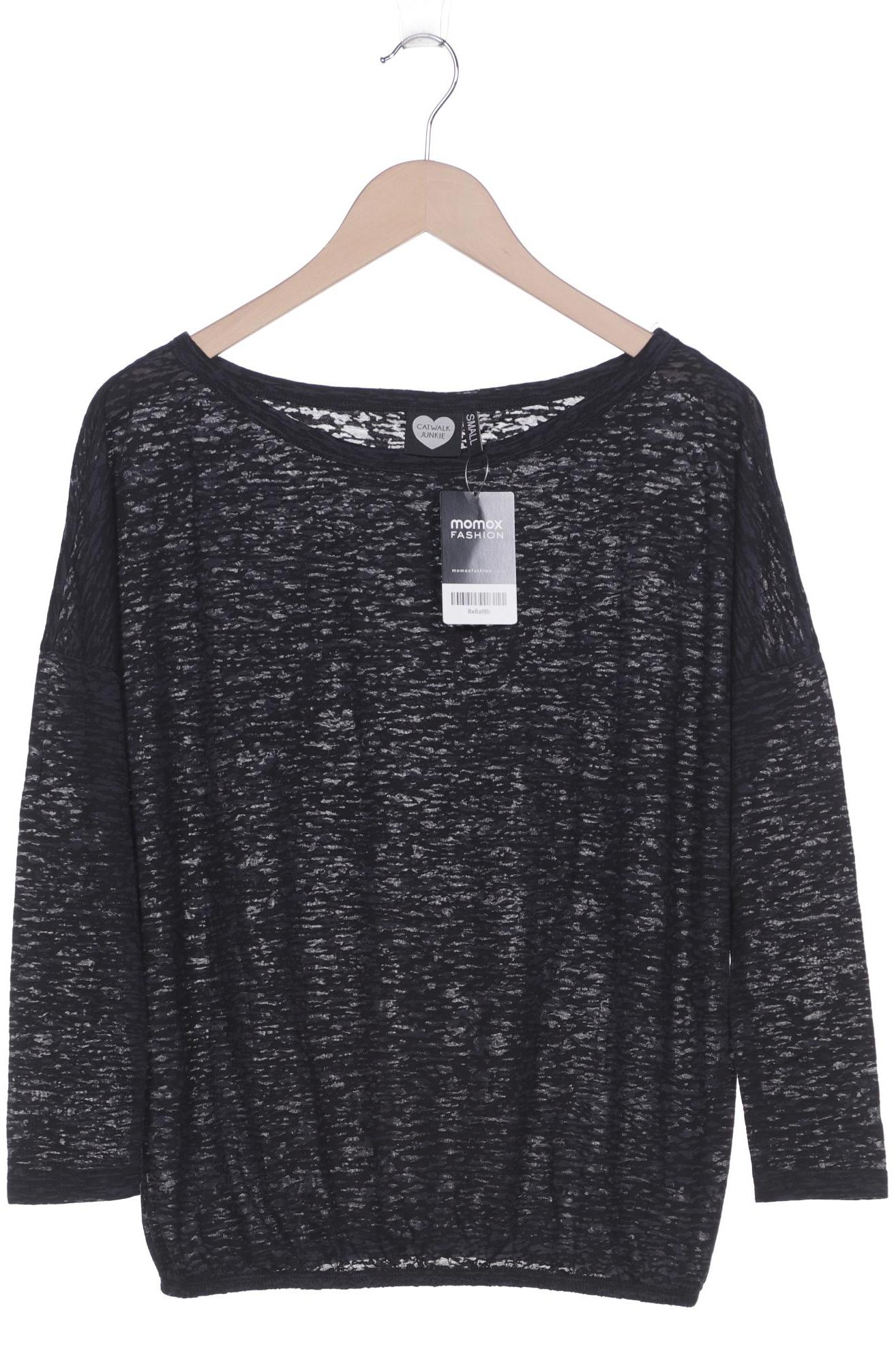 

CATWALK JUNKIE Damen Langarmshirt, schwarz