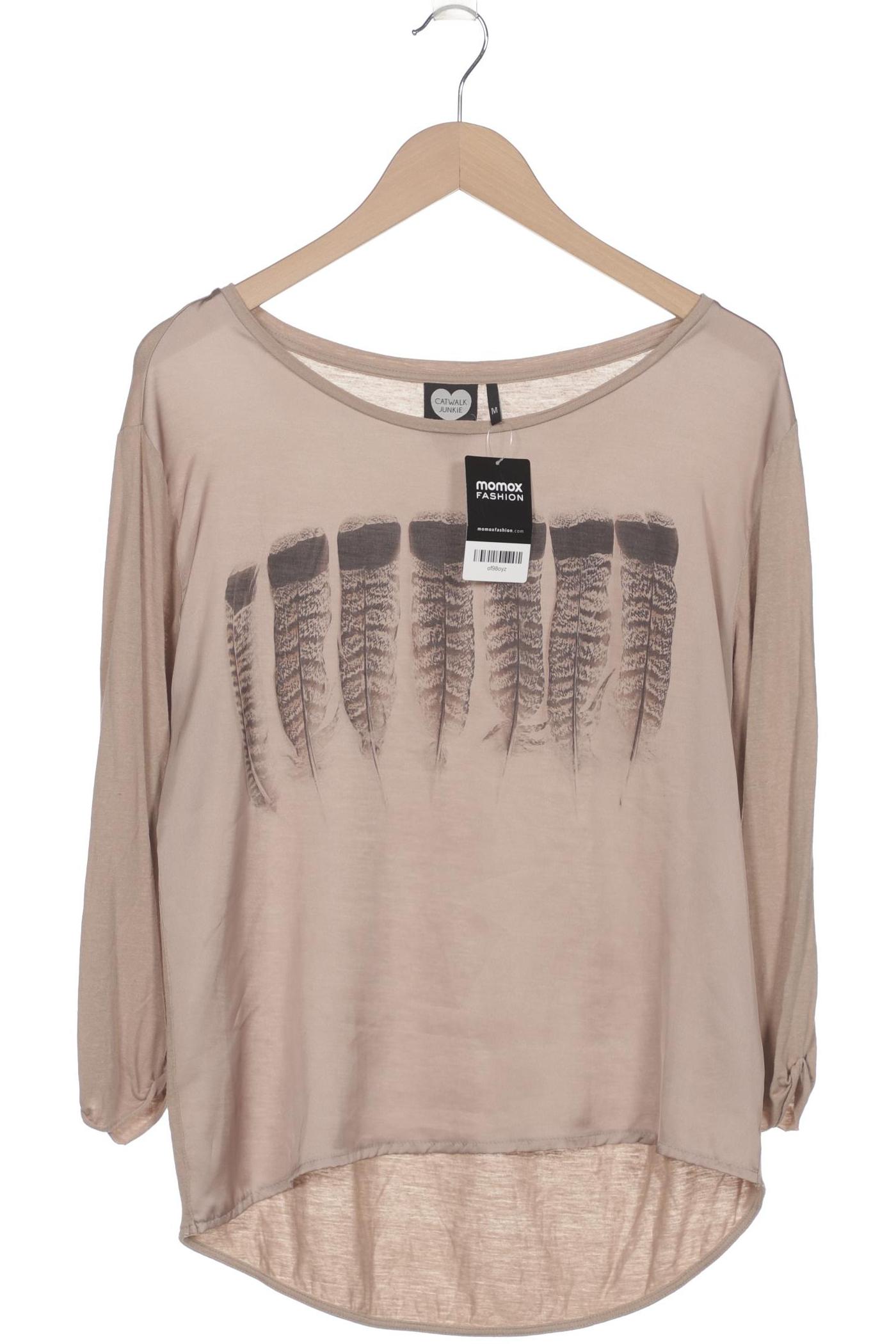 

Catwalk Junkie Damen Langarmshirt, beige, Gr. 38