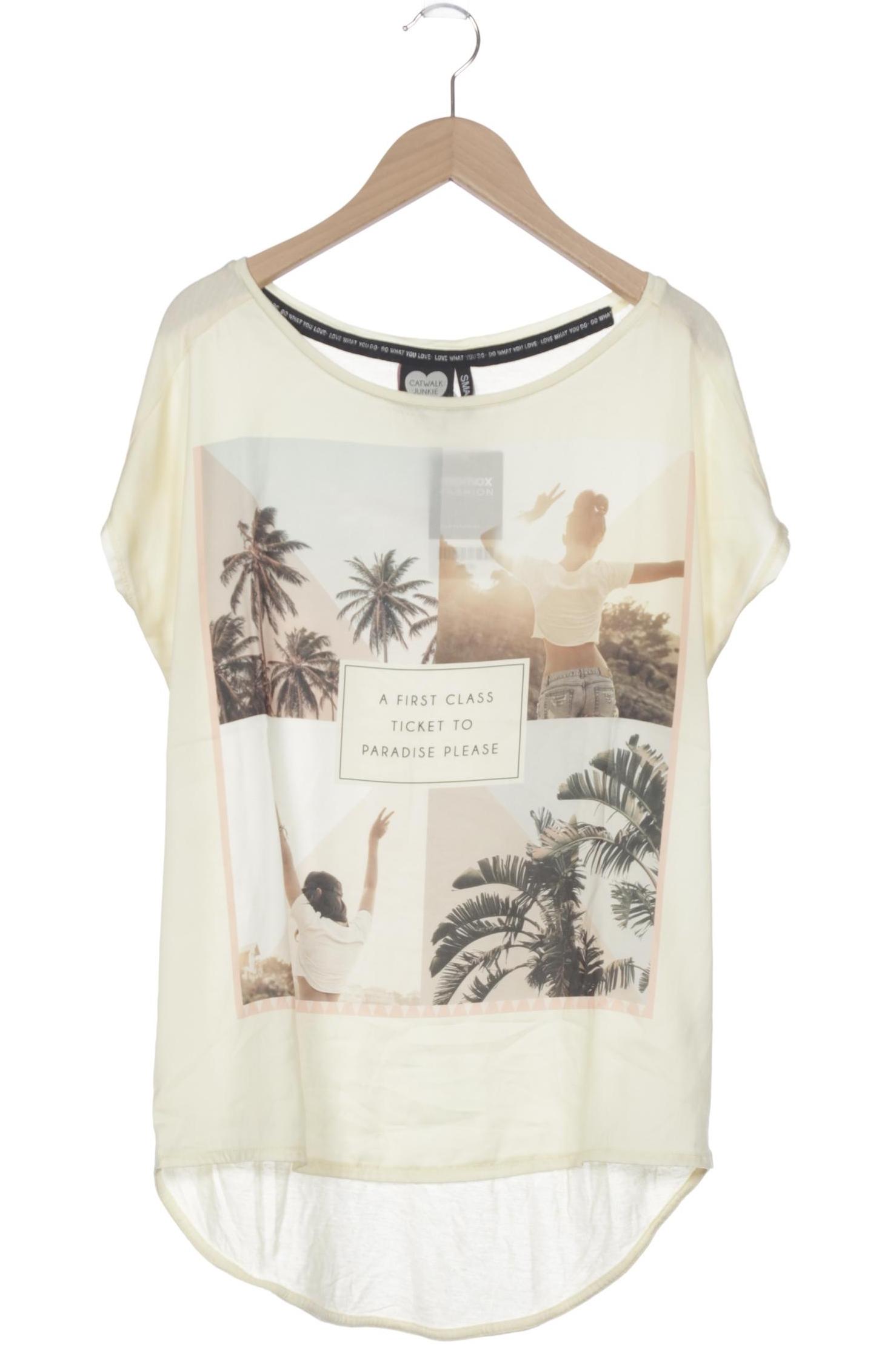 

Catwalk Junkie Damen T-Shirt, gelb, Gr. 36