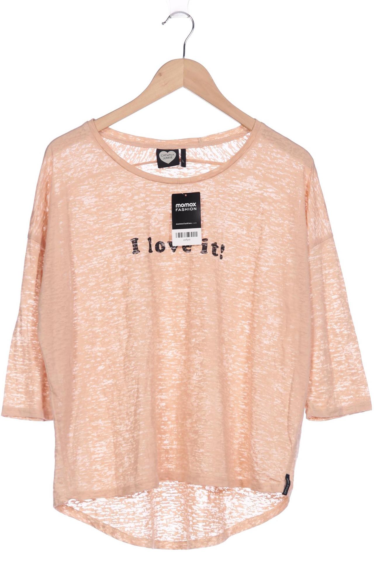 

Catwalk Junkie Damen Langarmshirt, pink, Gr. 42